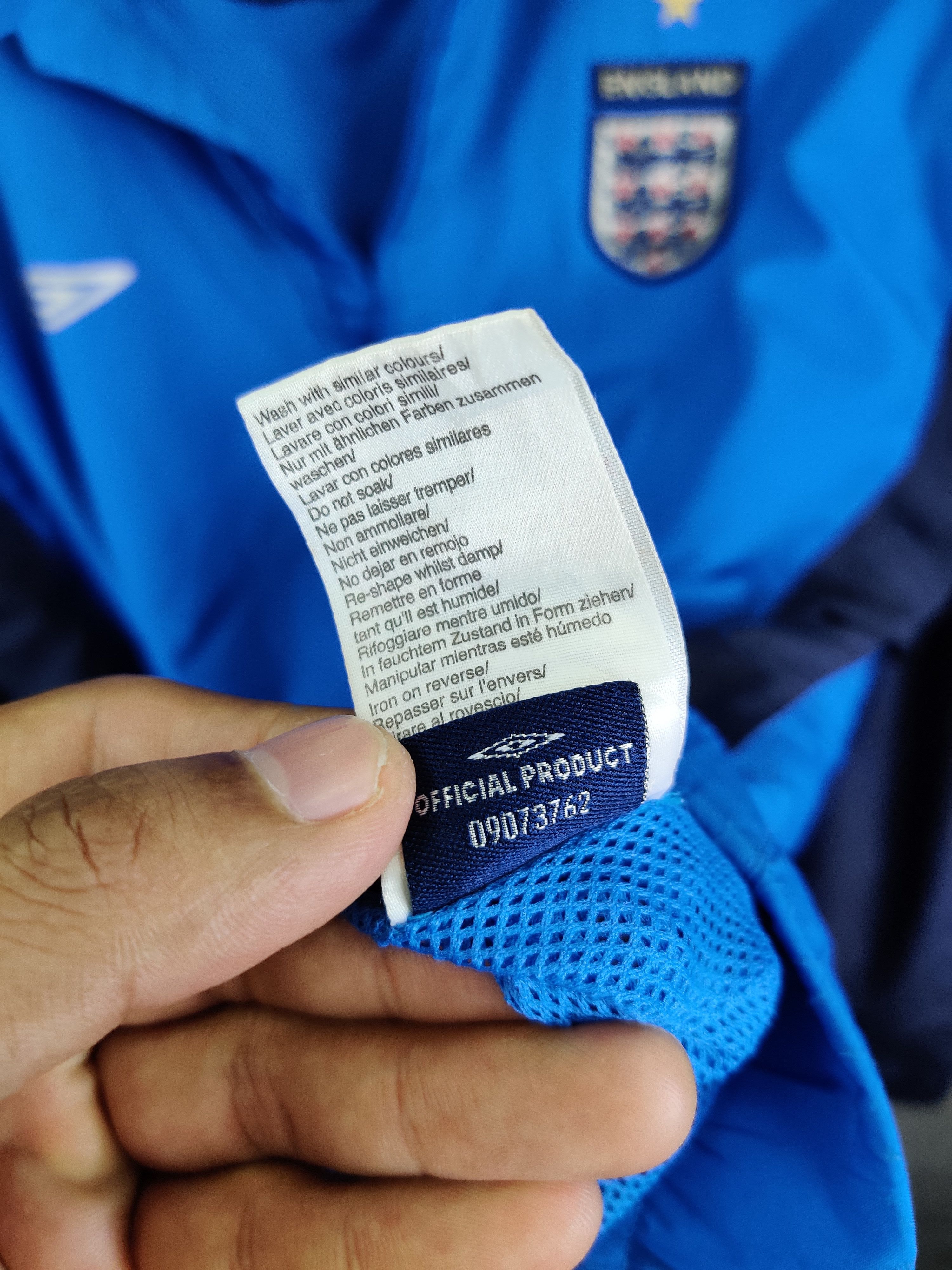 Umbro Vintage Umbro x England Soccer Football Windbreaker Jacket Size US M / EU 48-50 / 2 - 18 Thumbnail