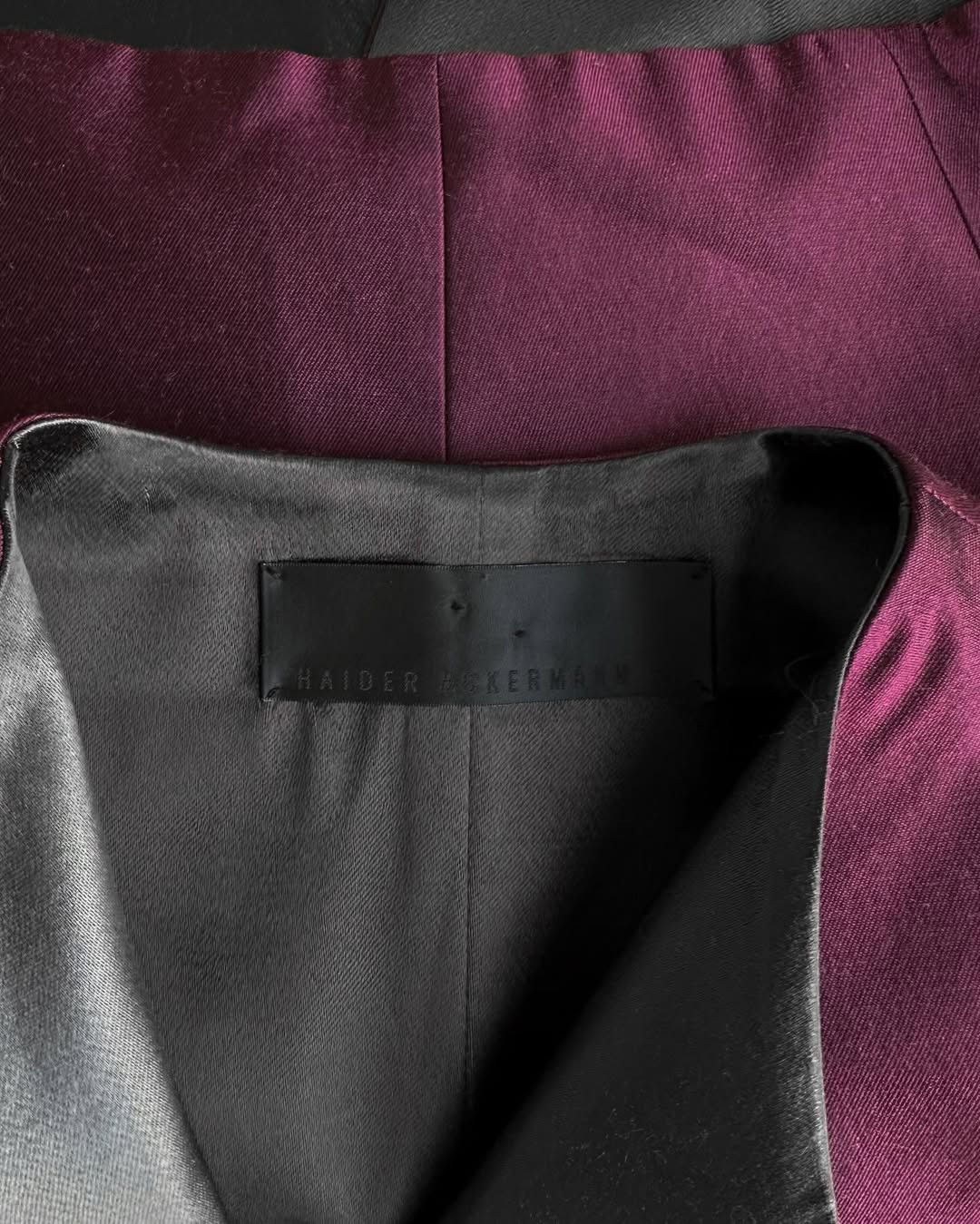 Haider Ackermann Haider Ackermann FW11 Satin Suit Size S / US 4 / IT 40 - 11 Thumbnail