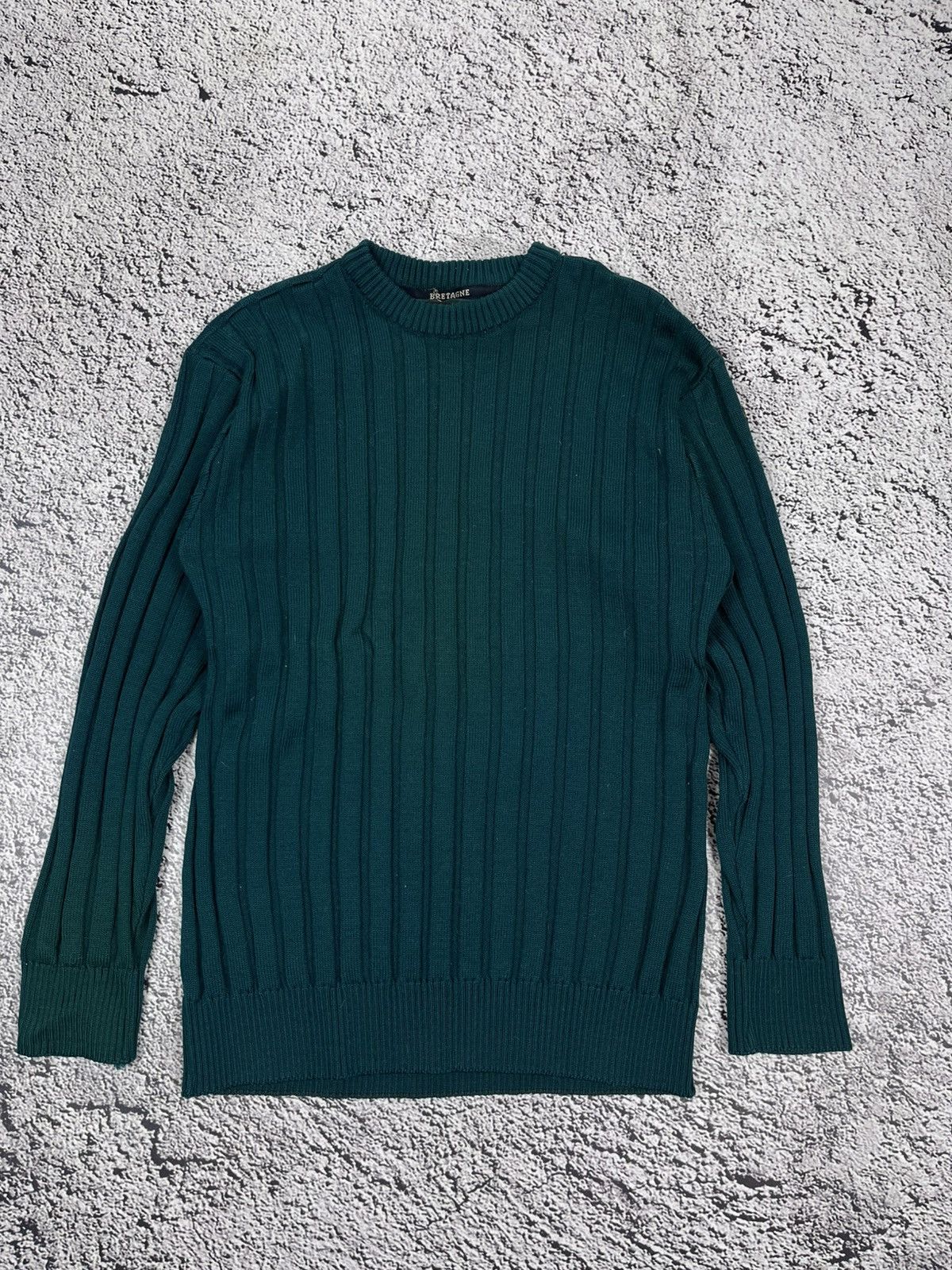 Paul & Shark Paul & Shark Yachting Long Sleeve 100% Wool Ribbed Sweater Size US M / EU 48-50 / 2 - 1 Thumbnail