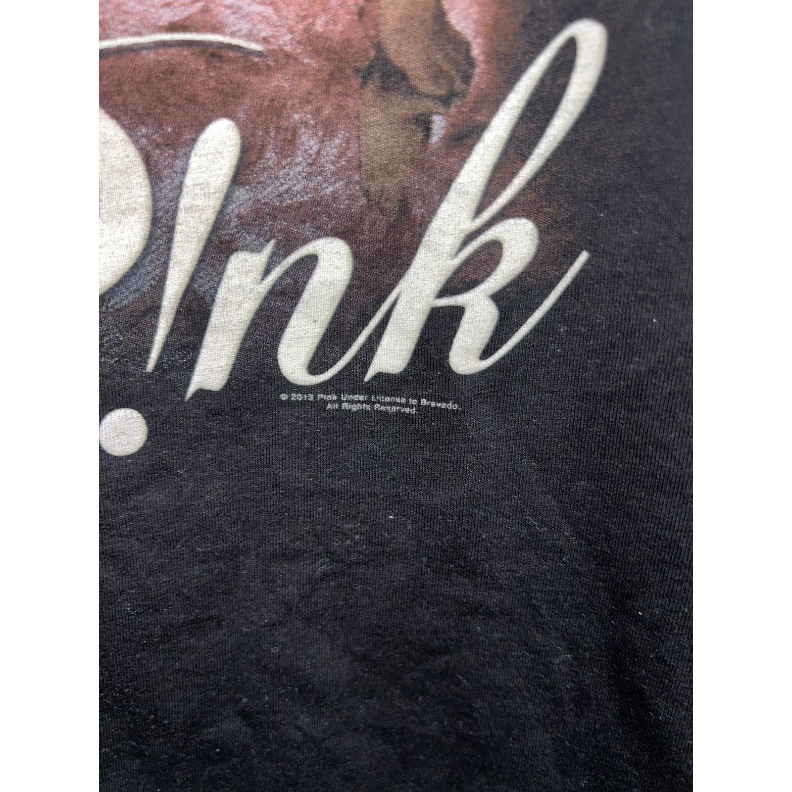 Pink Pink The Truth About Love Tour Shirt Black Tee 2013 Large Size US L / EU 52-54 / 3 - 5 Thumbnail
