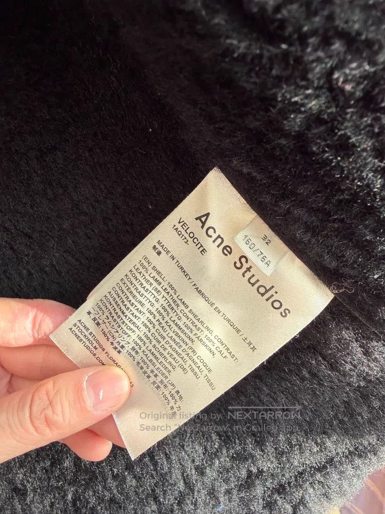 Acne Studios Acne Studios Fur, Black Size 4XL / US 24-26 - 5 Thumbnail