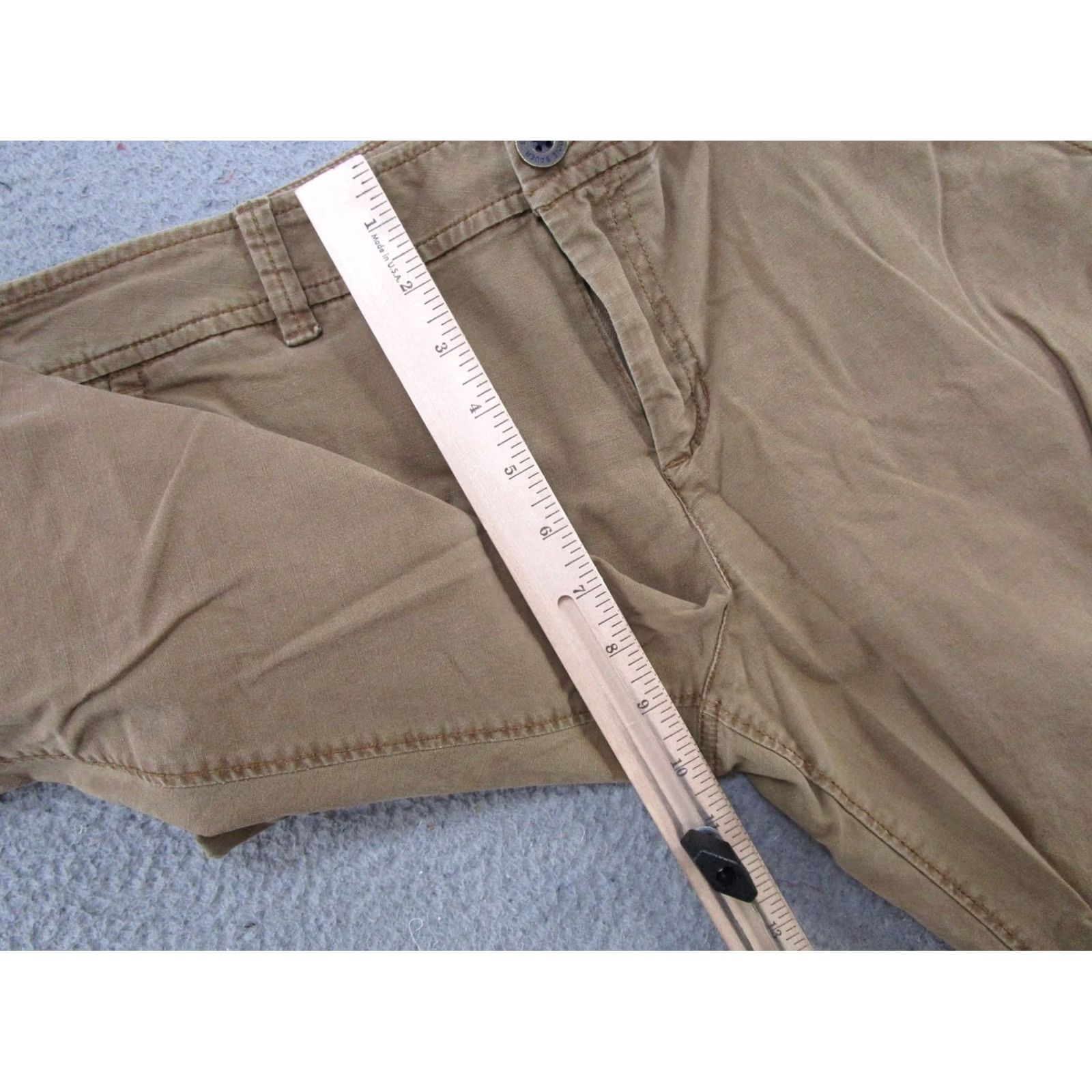 Eddie Bauer Eddie Bauer Cargo Pants Womens 8 Brown Regular Straight Pockets Cargo Military Outdoors Hiking Stretch Denim? Size 30" / US 8 / IT 44 - 6 Thumbnail