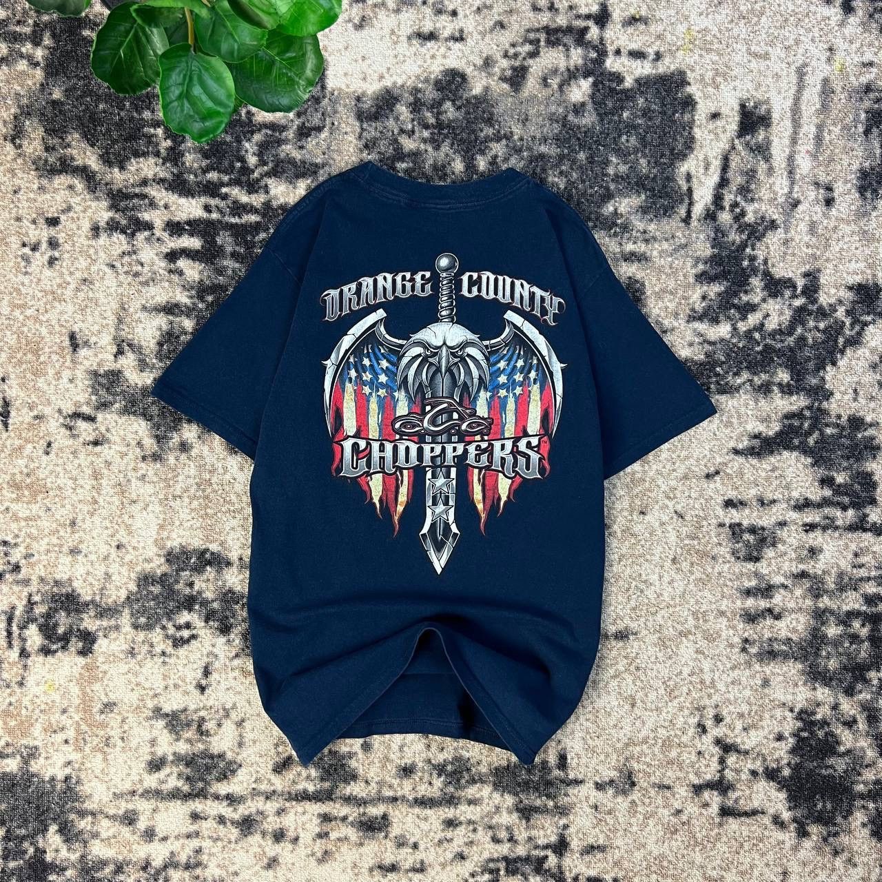 Vintage Orange Country Choppers Vintage Y2K Biker T-Shirt 1TS47 Size US M / EU 48-50 / 2 - 1 Thumbnail