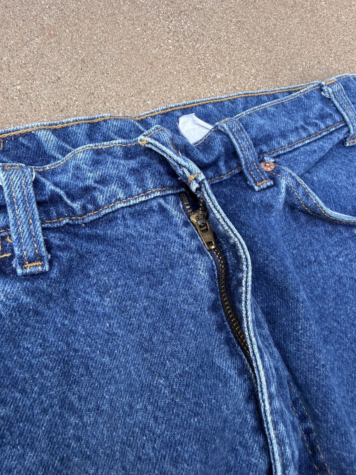 Levi's Vintage 90’s Levi’s 517 Orange Tab Bootcut Flare Jeans 35x30 Size US 35 - 5 Thumbnail