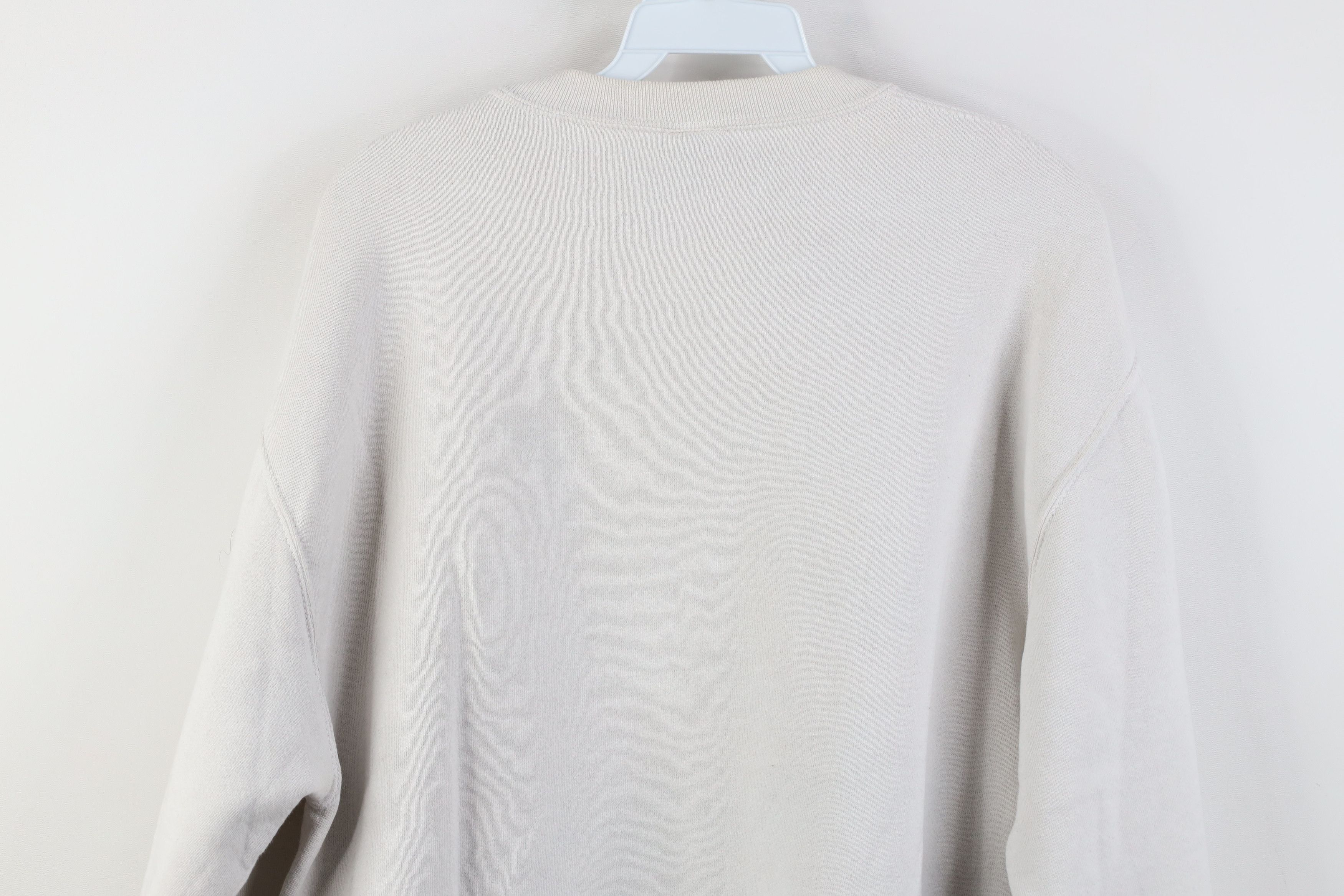 Russell Athletic Vintage 90s Russell Athletic Blank Crewneck Sweatshirt White Size US M / EU 48-50 / 2 - 12 Thumbnail