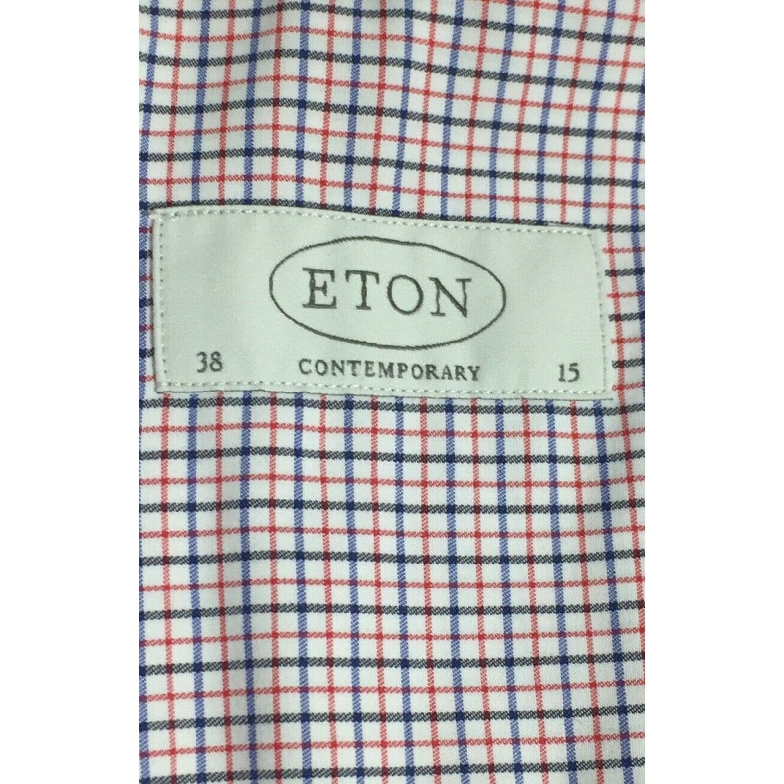 Eton Eton Of Sweden Men's Contemporary Cotton Dress Shirt Size 15 Size US S / EU 44-46 / 1 - 4 Thumbnail