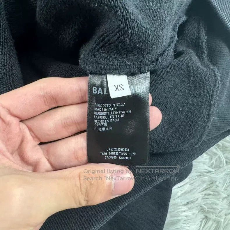 Balenciaga Balenciaga Crew hoodie Size US XS / EU 42 / 0 - 4 Thumbnail