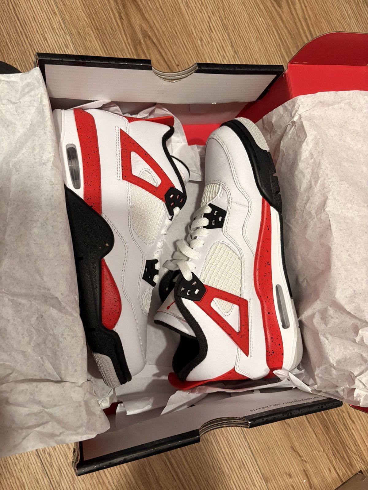 Jordan Brand Jordan 4 red cement Size US 5.5 / EU 38 - 1 Thumbnail