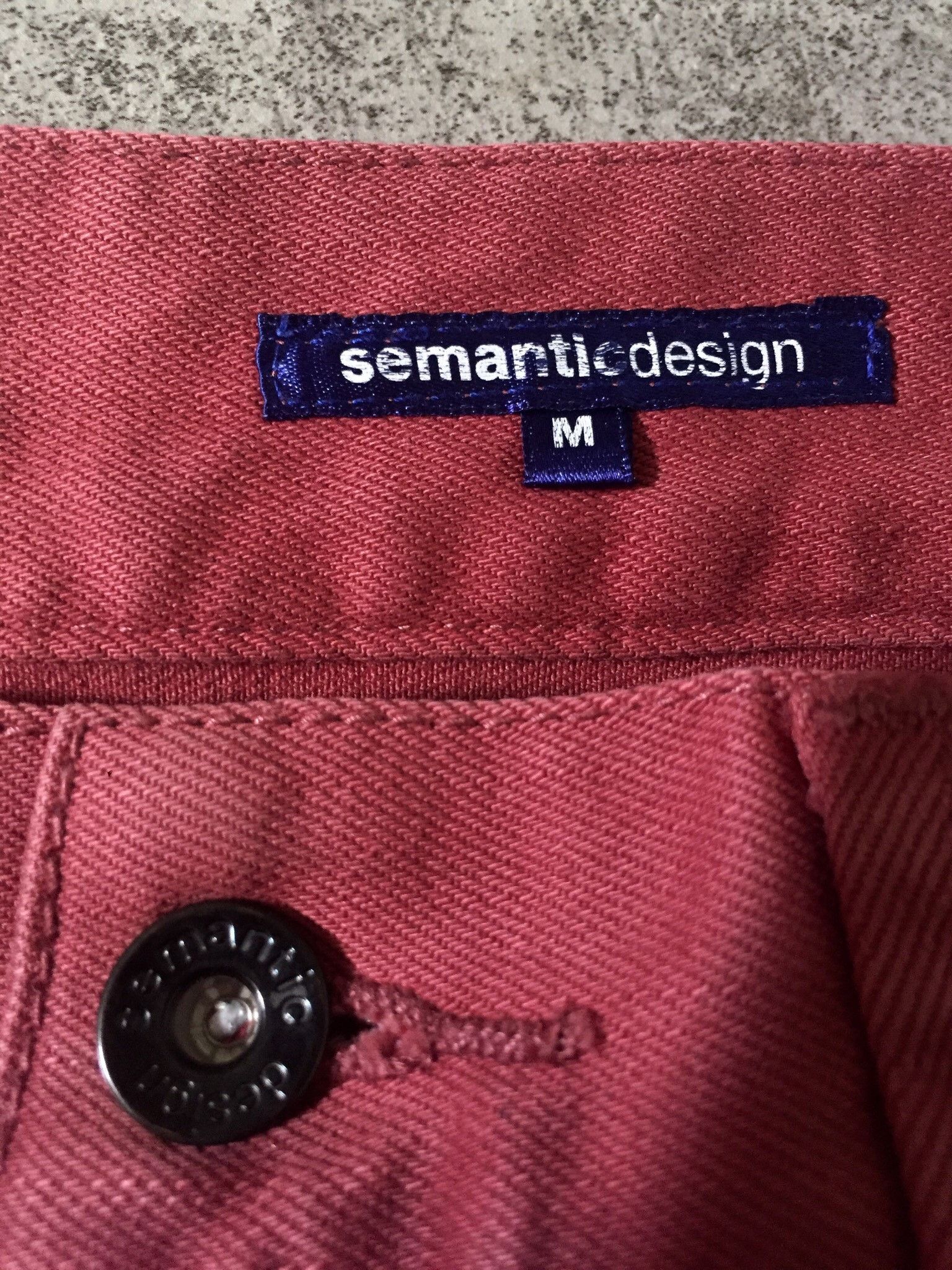 semanticdesign Semantic Design Claw Mark Denim Pants Size US 32 / EU 48 - 6 Thumbnail
