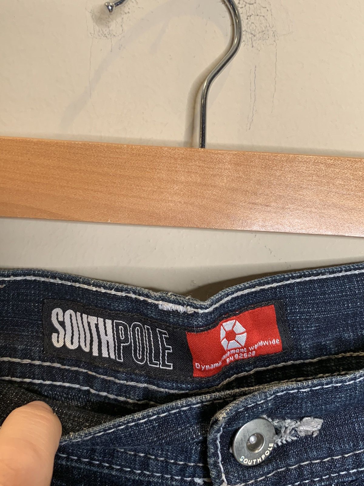 Southpole *RARE* Vintage Southpole Faded Denim Shorts Y2K - 36 Size US 34 / EU 50 - 7 Thumbnail