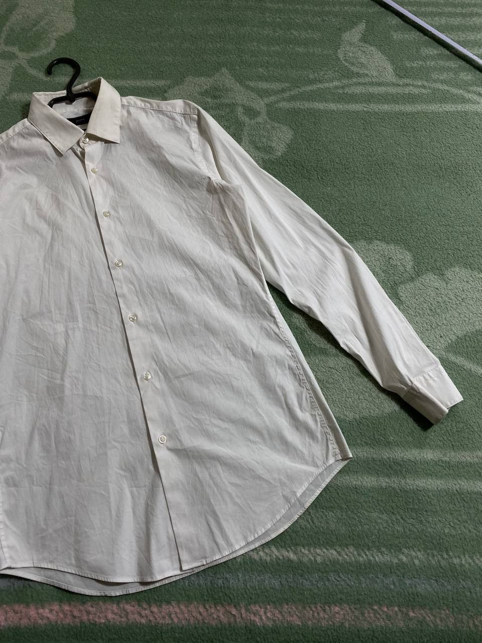 Hugo Boss × Vintage Vintage Hugo Boss Long Sleeve Embroidered Logo Shirt Size US XXL / EU 58 / 5 - 11 Thumbnail