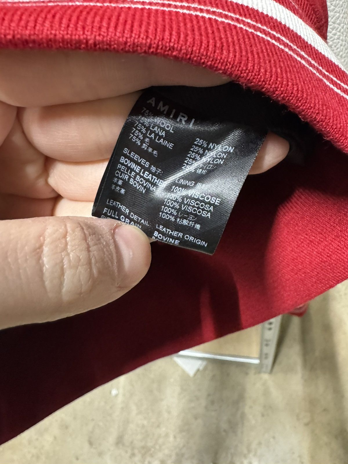 Amiri Amiri Tiger Leather Varsity Jacket NEW 3200$ Size US XL / EU 56 / 4 - 11 Thumbnail