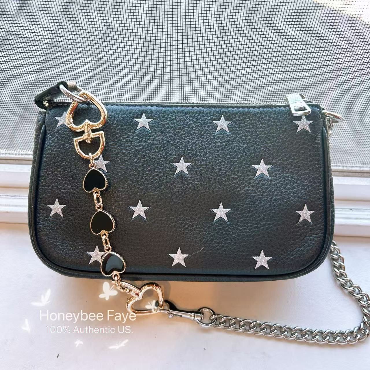 Coach Nolita 19 With Star Print CW409 plus extended chain Size ONE SIZE - 2 Thumbnail