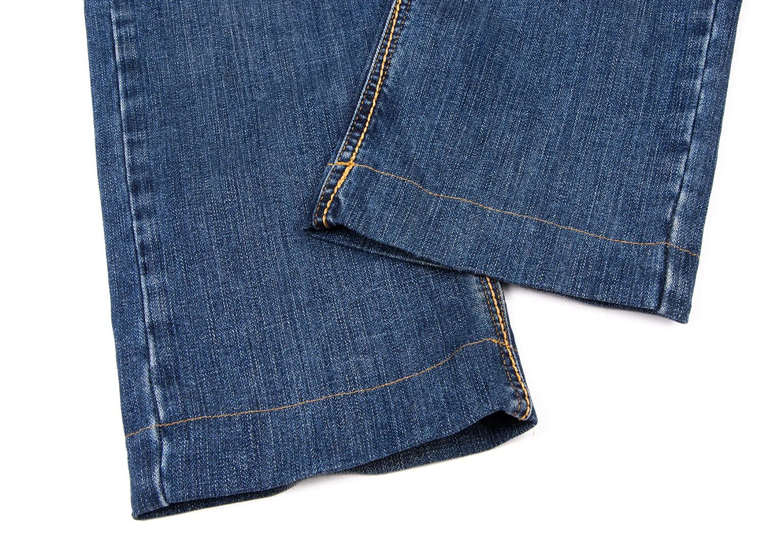 Dolce & Gabbana Stitch Design Crushed Denim Pants in Blue Size 46 Size US 30 / EU 46 - 13 Thumbnail