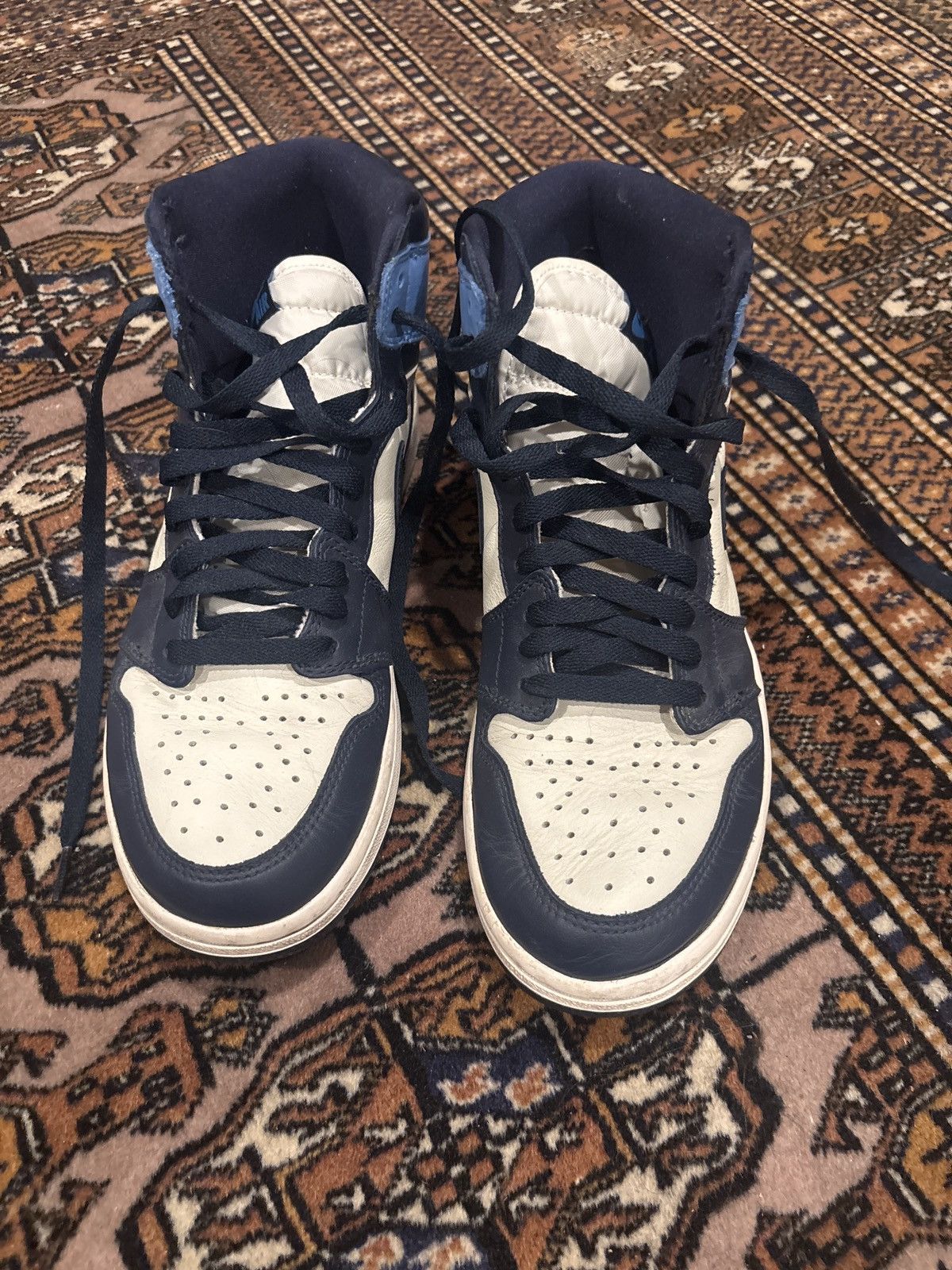 Nike Jordan 1 Obsidian Blue Size US 8.5 / EU 41-42 - 4 Thumbnail