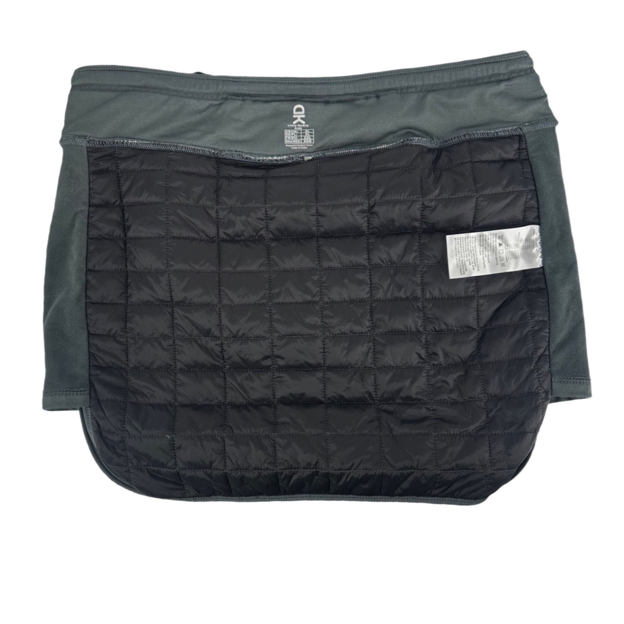Other Little Donkey Andy Insulated Running Skirt - Gray/Green - XL Size 38" / US 16 / IT 52 - 6 Thumbnail