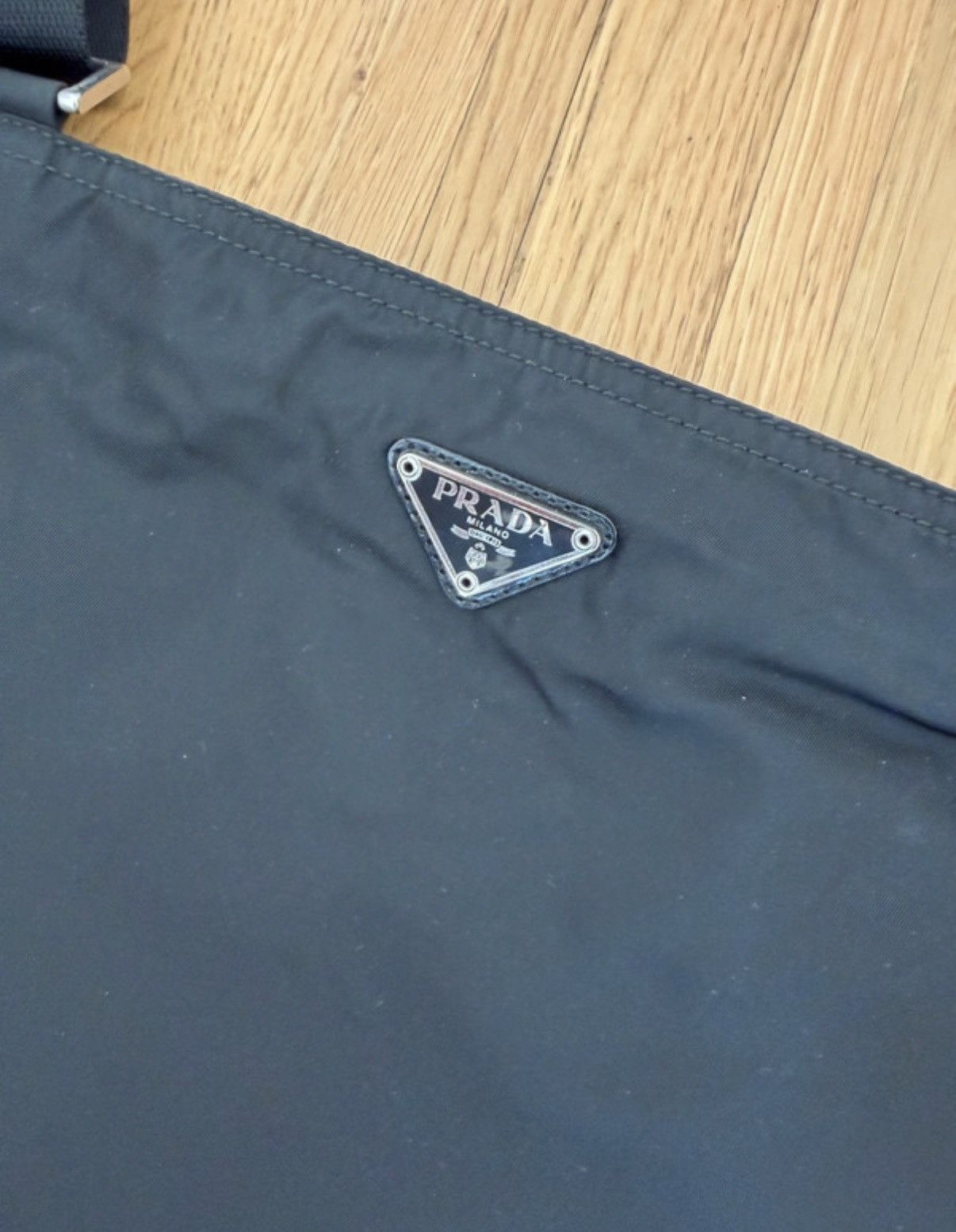 Prada Prada Nylon Messenger Size 30 - 3 Thumbnail