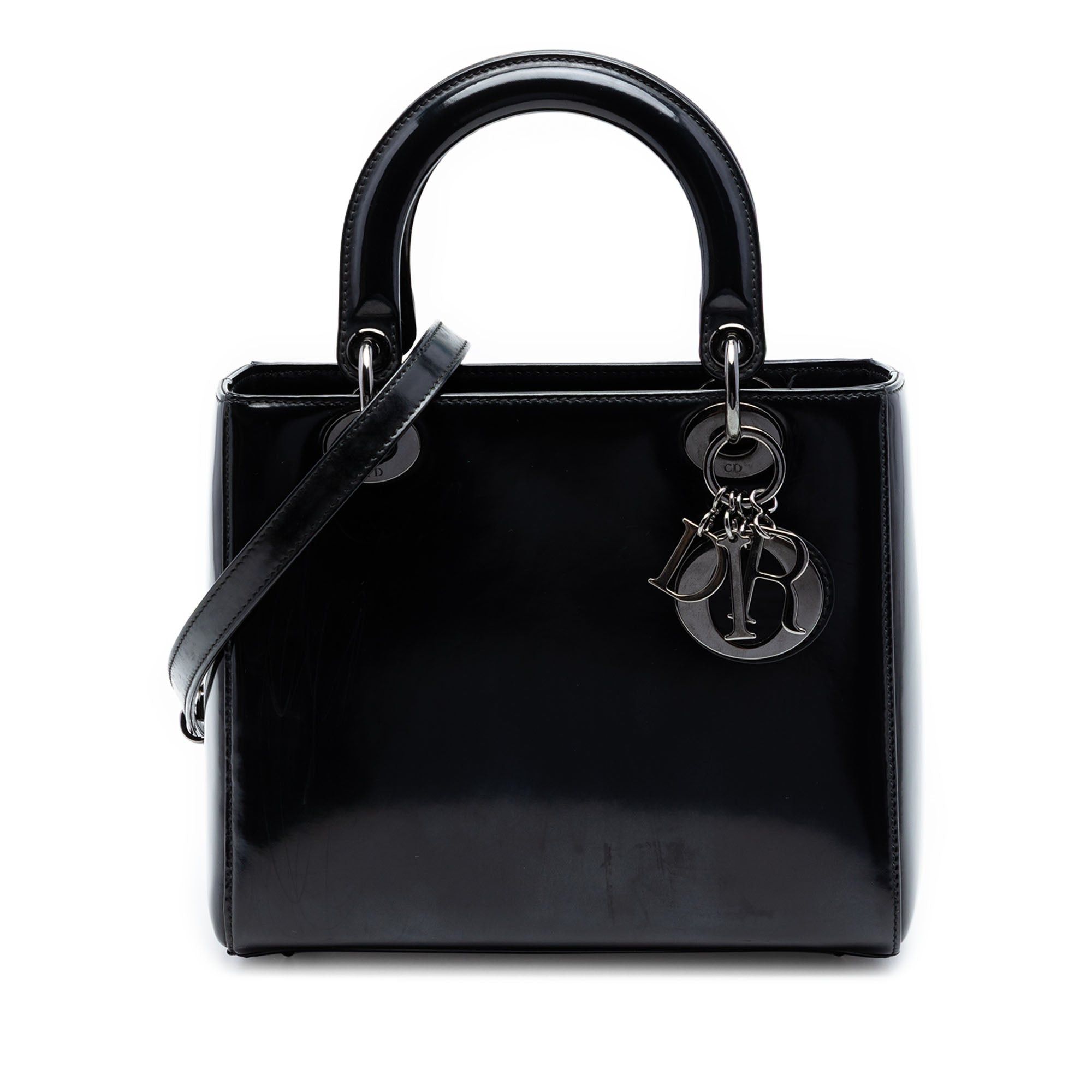 Dior Medium Patent Lady Dior Size ONE SIZE - 1 Thumbnail