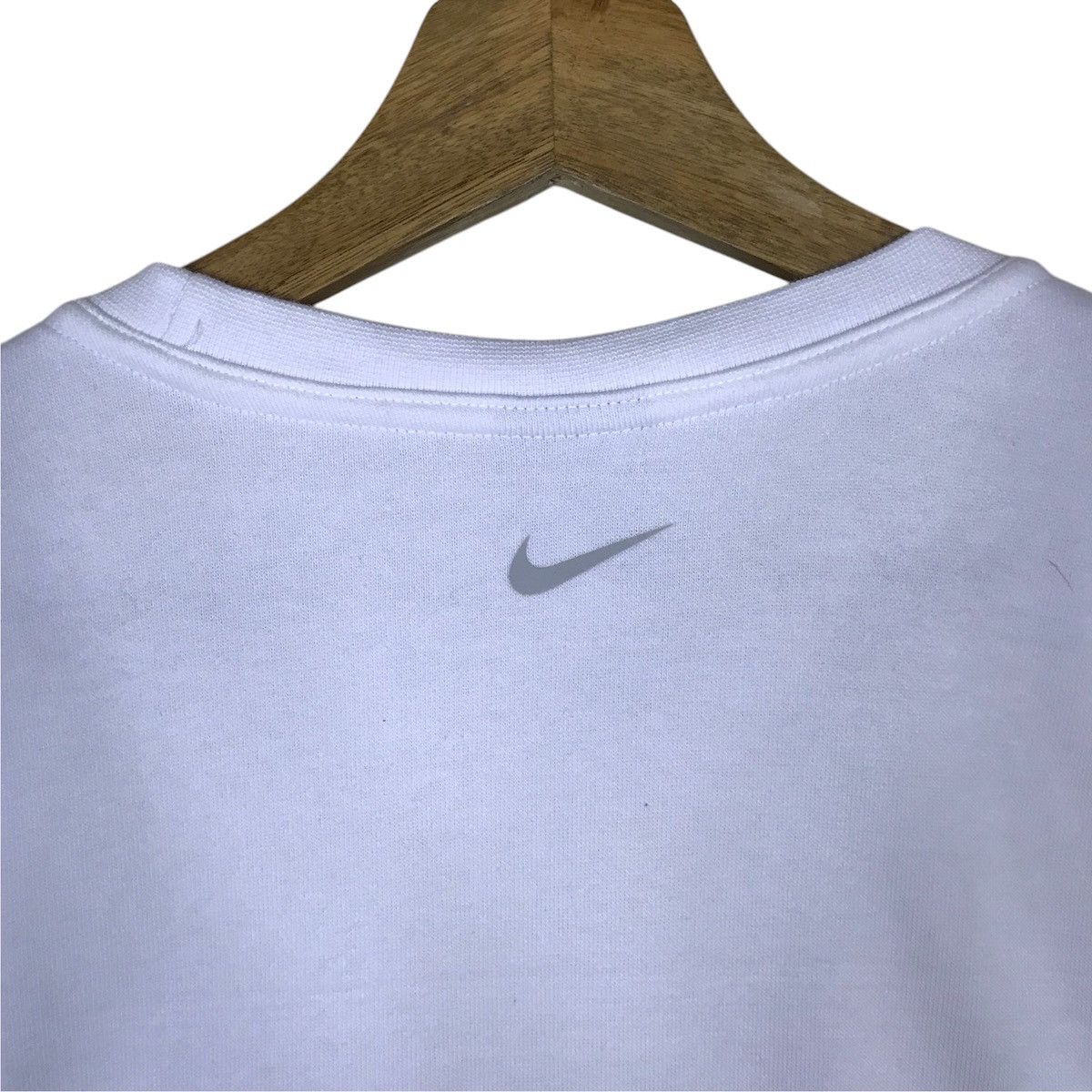 Nike Nike Big Logo Crop Top Pullover Jumper Sweatshirt Size XL / US 12-14 / IT 48-50 - 5 Thumbnail