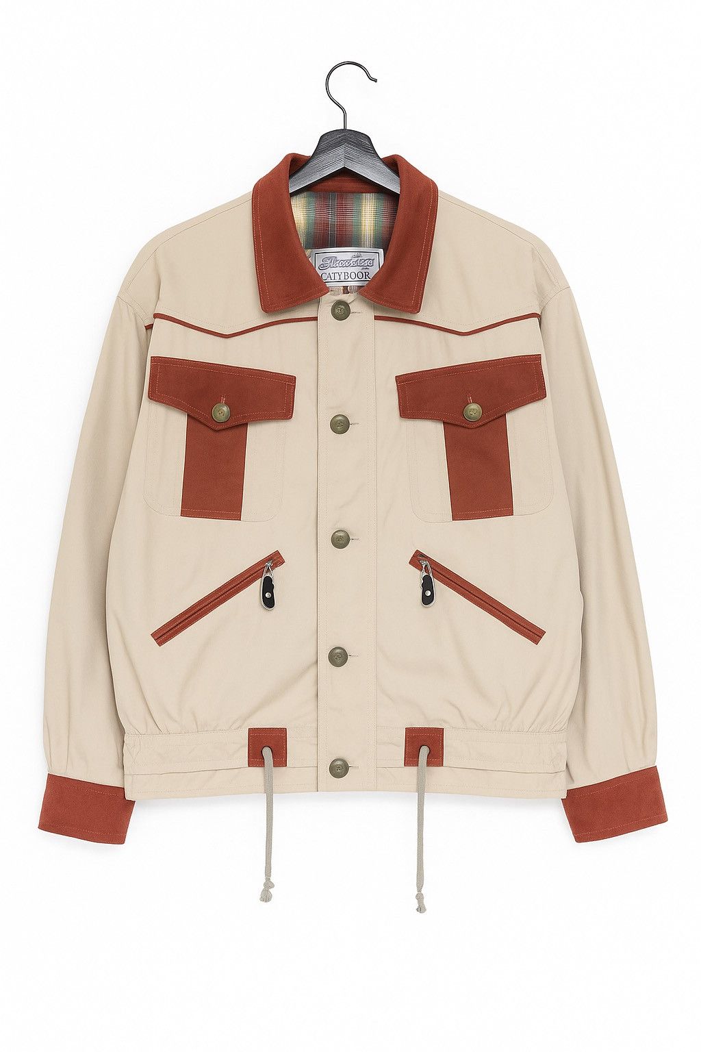 Japanese Brand Vintage Saburoku Meisterschaft Field Jacket | 90s Workwear Size US L / EU 52-54 / 3 - 1 Thumbnail