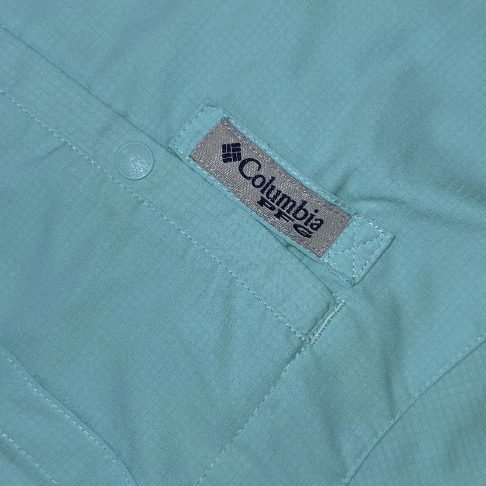 Columbia Columbia PFG Omni-Shade Shirt Mens L Blue Fishing Outdoor Size US L / EU 52-54 / 3 - 3 Thumbnail