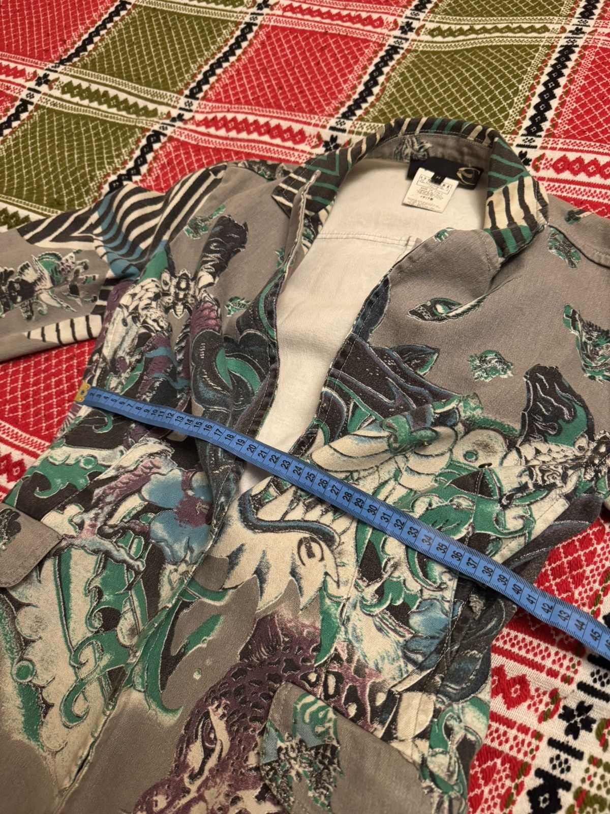 Just Cavalli Vintage Just Cavali By Roberto Eagle Snake Cavali Blazer Size M / US 6-8 / IT 42-44 - 21 Thumbnail