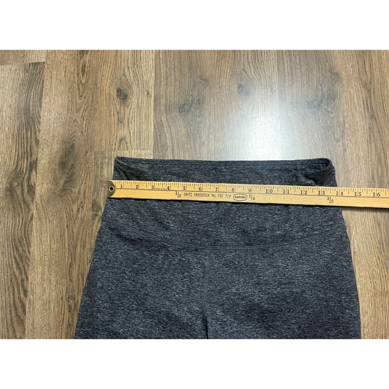 Old Navy Old Navy ACTIVE Pants Women’s Large Gray Pull On Leggings COZECORE Size 36" / US 14 / IT 50 - 5 Thumbnail