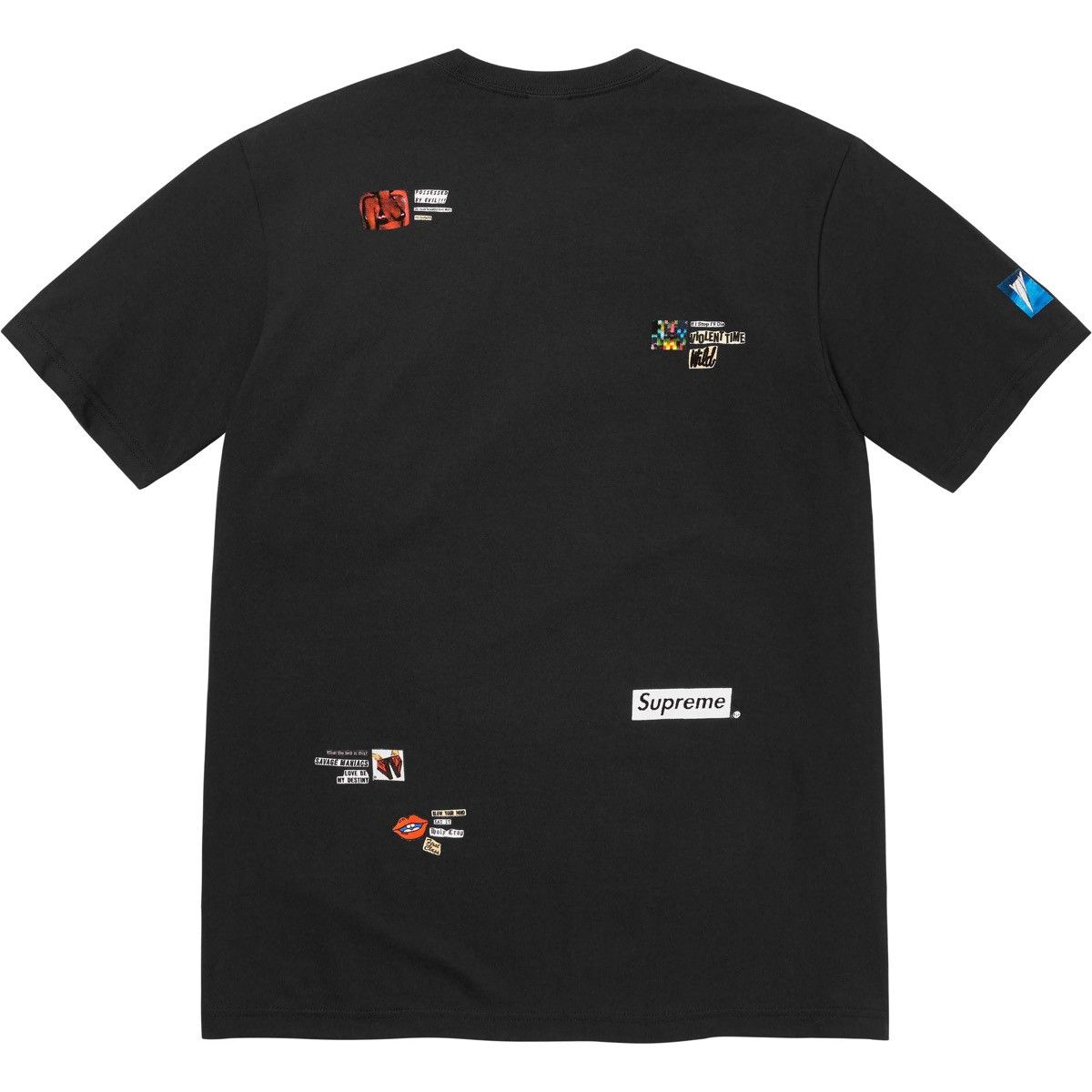 Supreme SUPREME Upset Tee Short Sleeve Black T-Shirt XXL Size US XXL / EU 58 / 5 - 2 Thumbnail