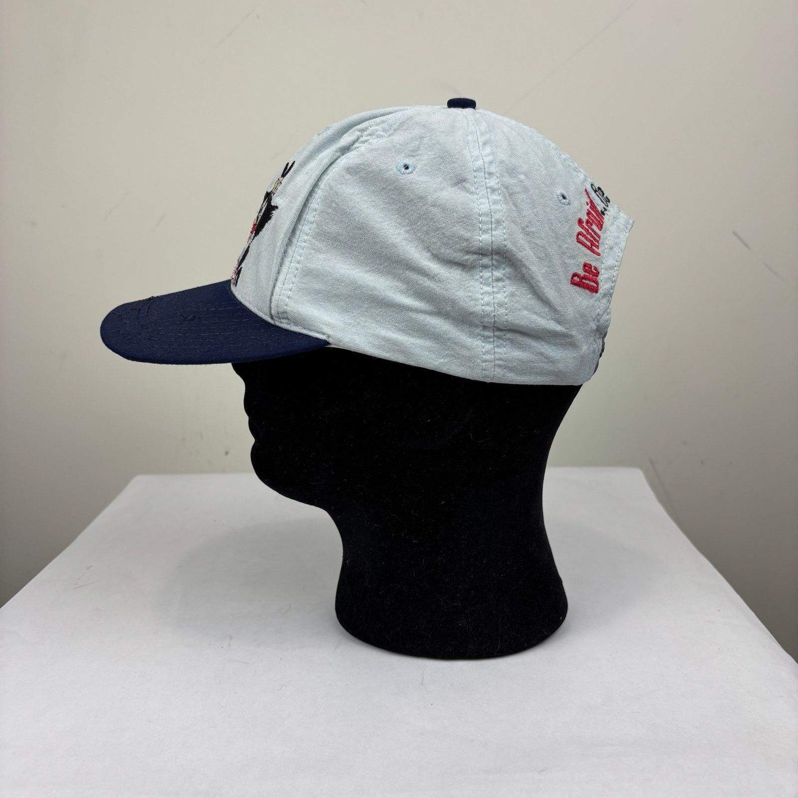 Warner Bros 90s Animaniacs Be Afraid Hat Snapback Baseball Cap Size ONE SIZE - 5 Thumbnail