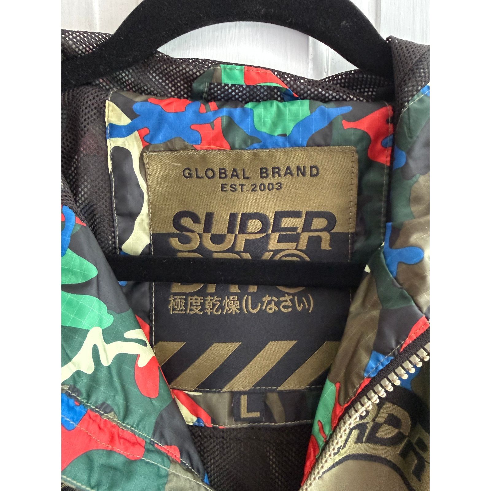 Superdry Superdry Hawk Colour Block Cagoule Jacket M50015ST - Large Size US L / EU 52-54 / 3 - 2 Thumbnail