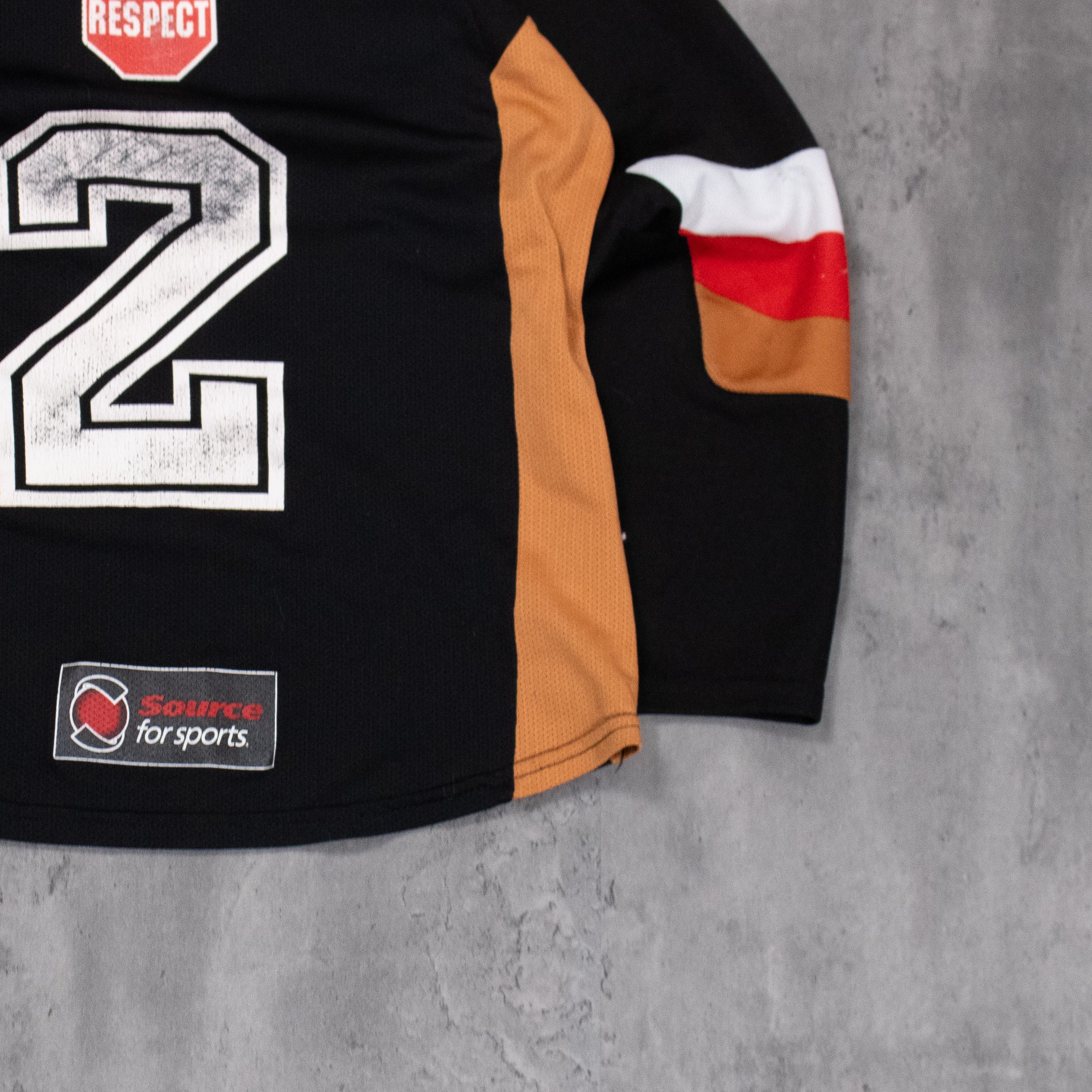 NHL Vintage VTG Y2K 00's 00's Reebok CCM Hitman Black Jersey Size US M / EU 48-50 / 2 - 8 Thumbnail