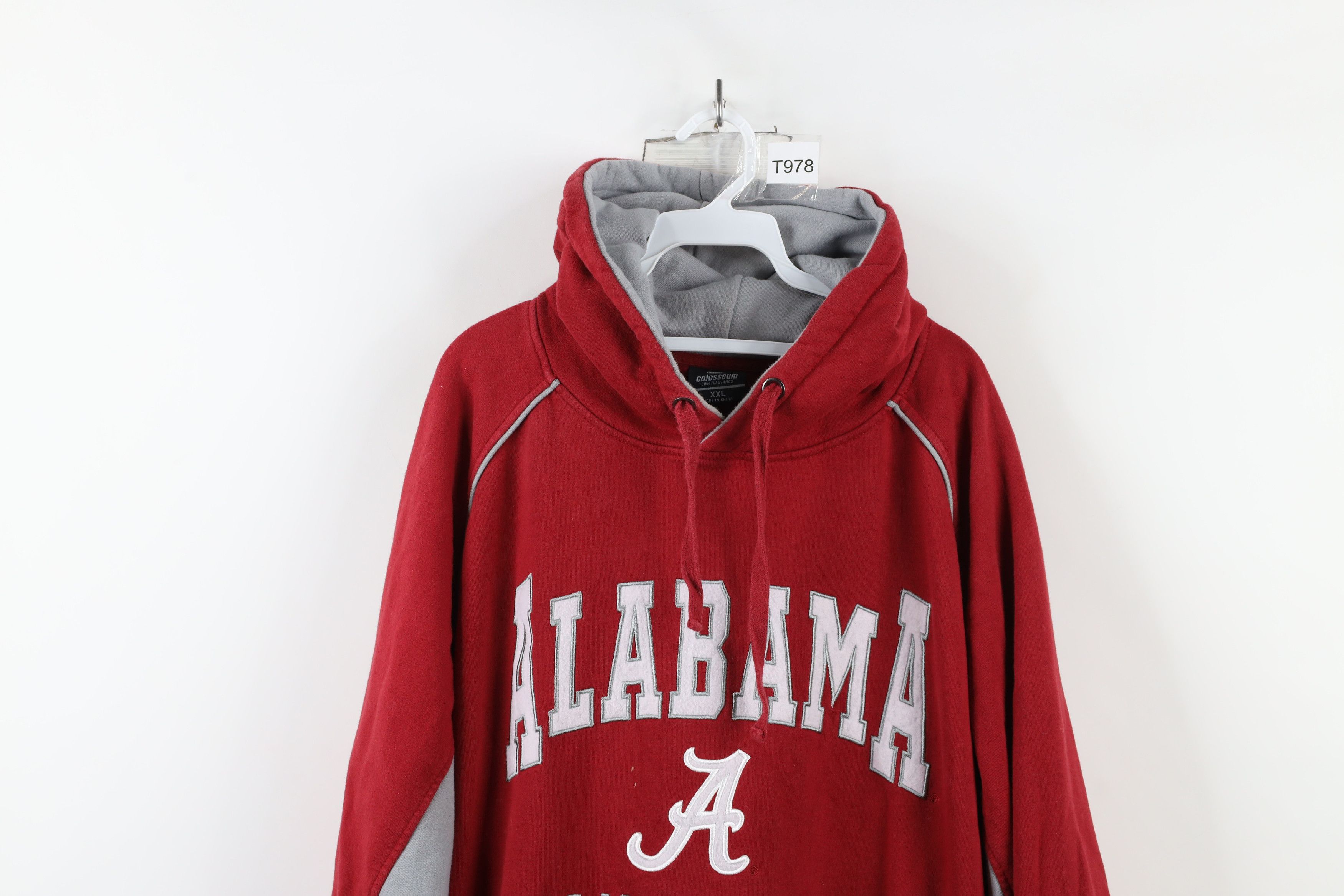 Vintage Vintage 90s Spell University of Alabama Hoodie Sweatshirt Size US XXL / EU 58 / 5 - 2 Thumbnail