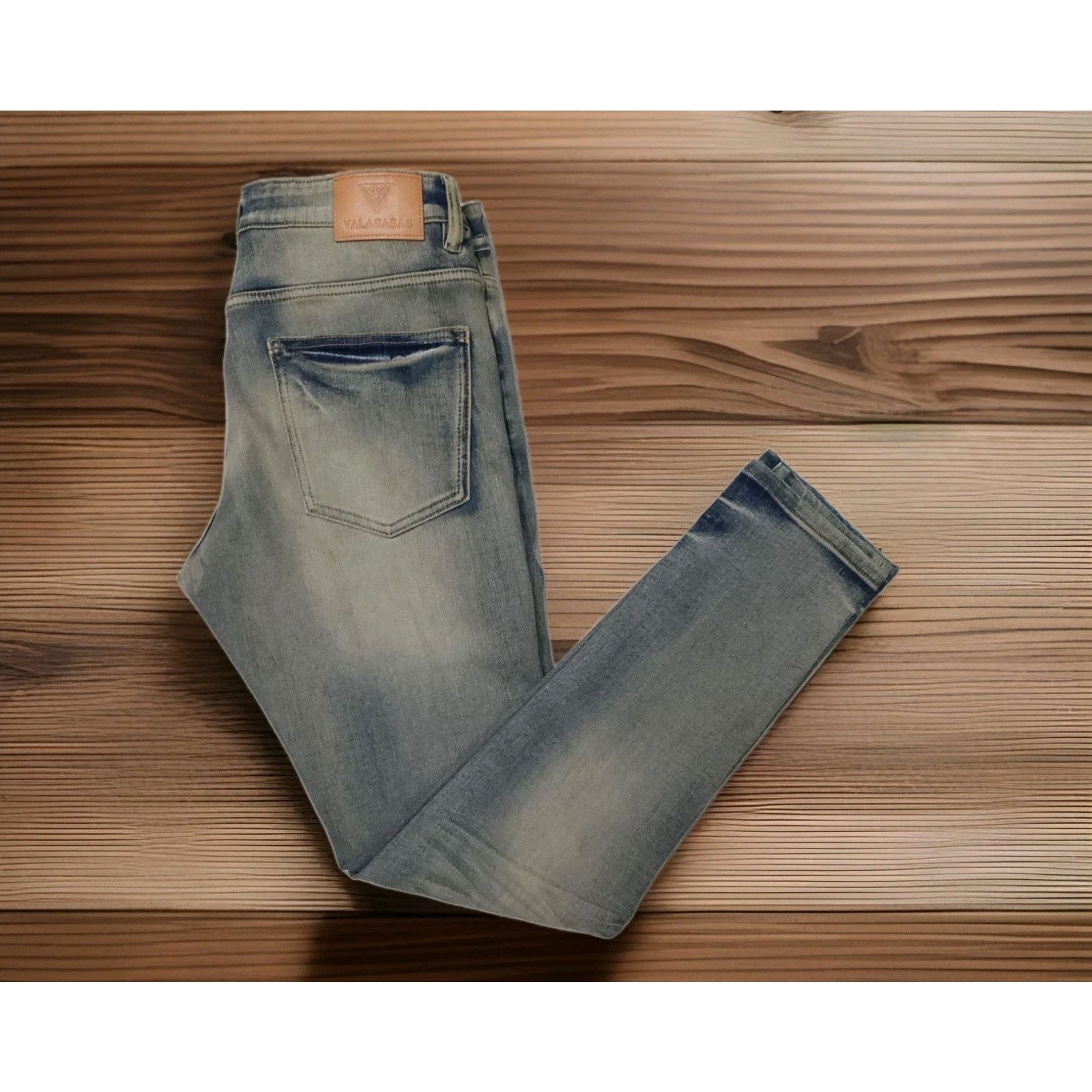 Valabasas Valabasas Skinny Fit Jeans Mr. Flex Medium Vintage Size 32 Size US 32 / EU 48 - 2 Thumbnail