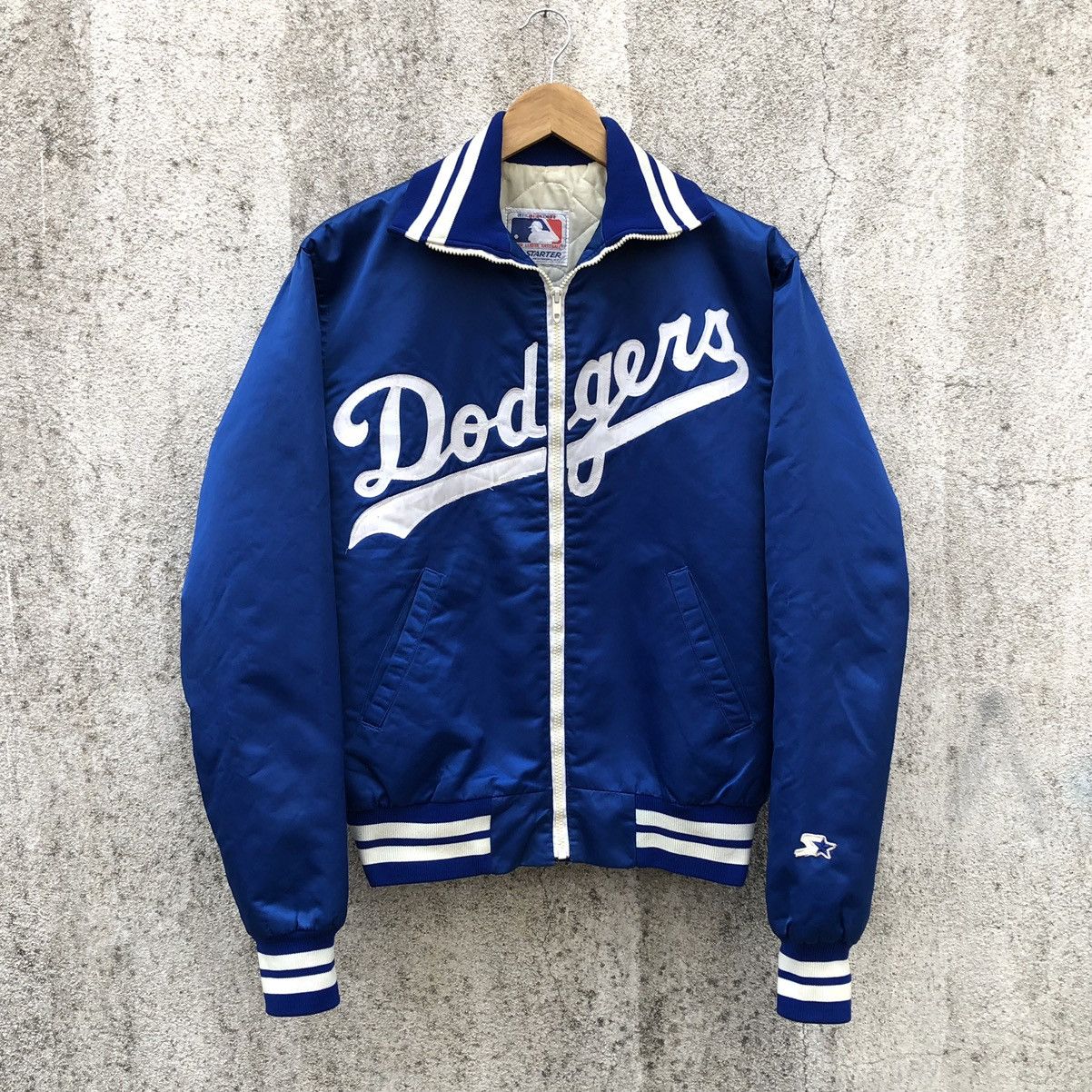Starter Vintage 90’s Starter MLB LA Dodgers Varsity Jacket Size US L / EU 52-54 / 3 - 9 Thumbnail