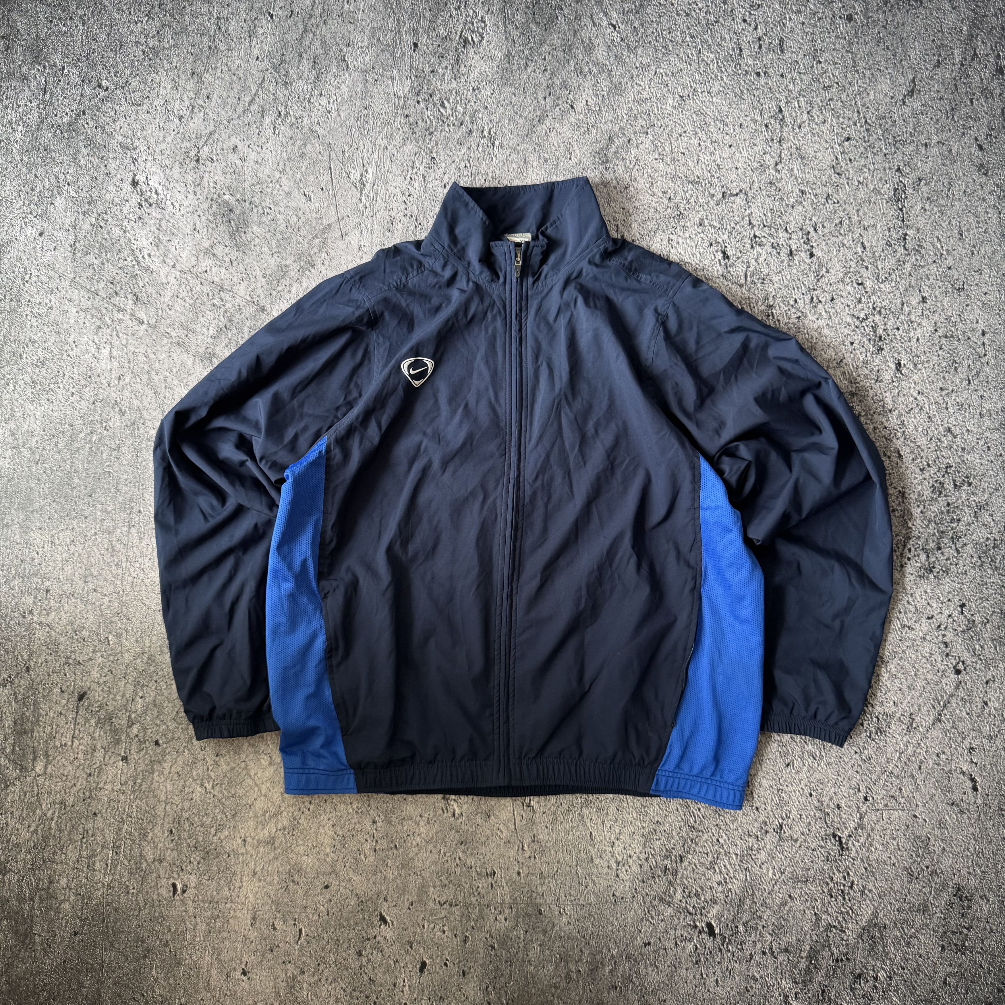 Nike Nike Vintage Nylon Track Boxy Oversize Jacket Windbreaker Size US XL / EU 56 / 4 - 2 Thumbnail