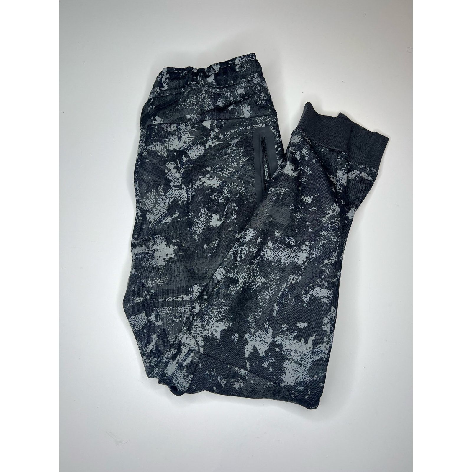 Nike Nike Tech Fleece Men’s Black Grey Camo Jogger Pants Size US 36 / EU 52 - 3 Thumbnail