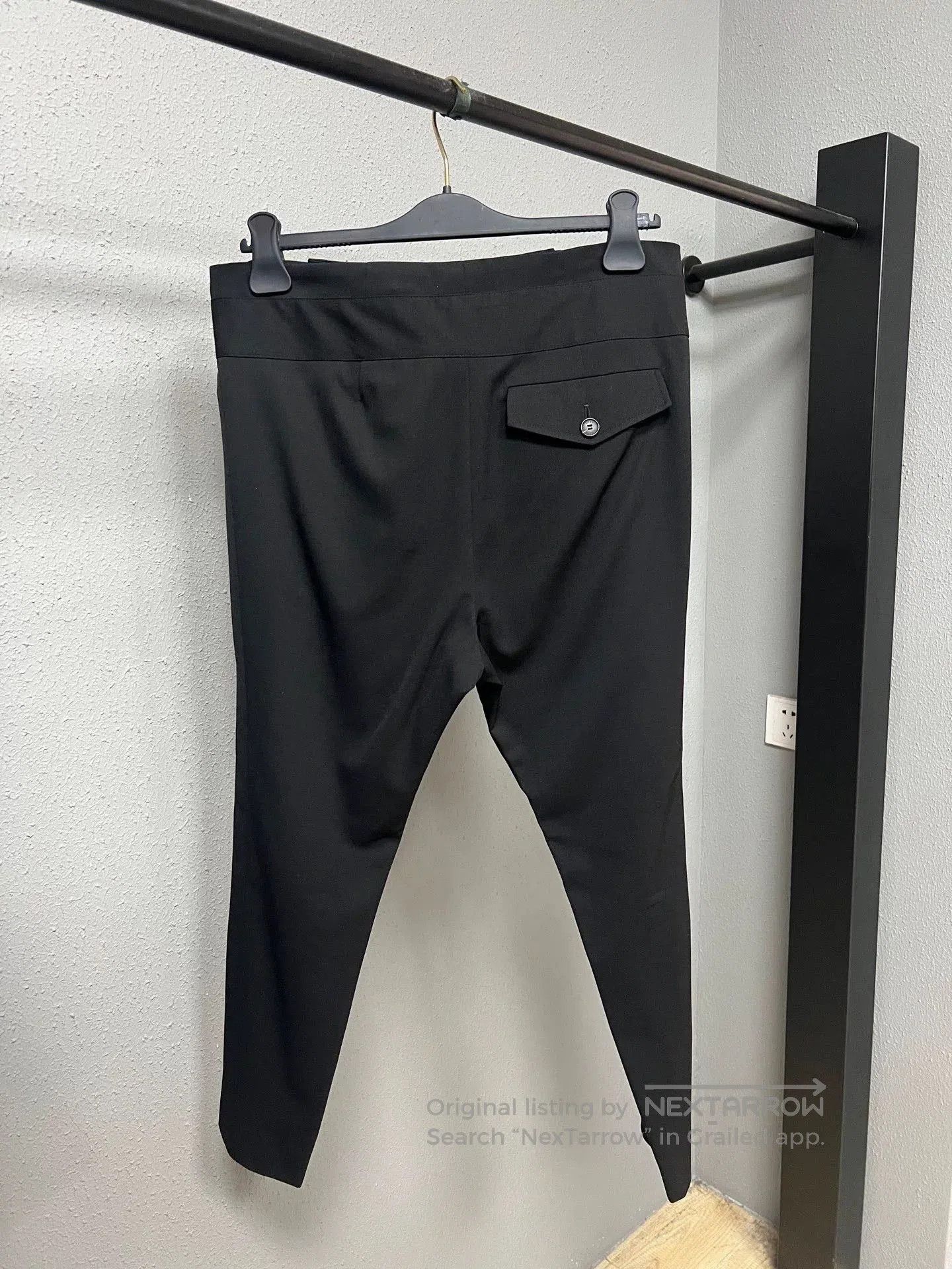 Dior Dior Black Pants in Excellent Condition. Size US 36 / EU 52 - 2 Thumbnail