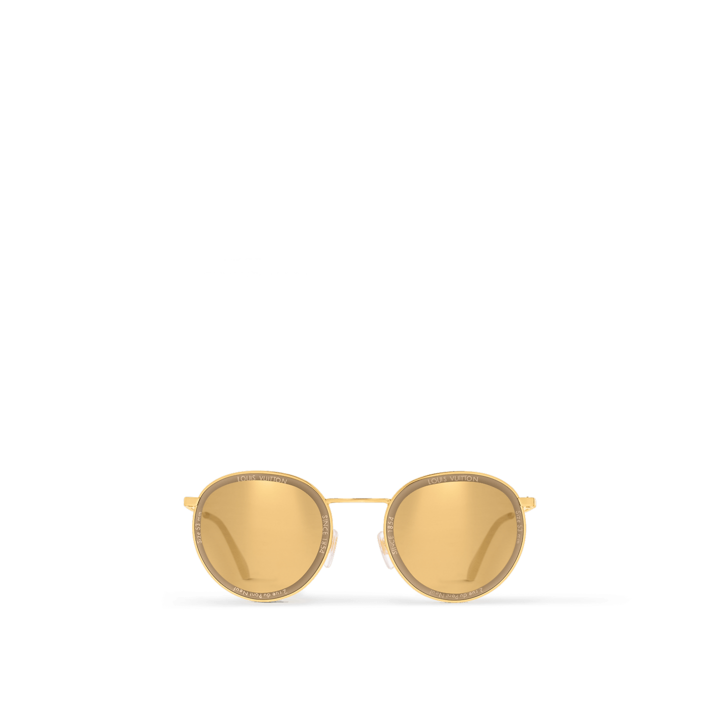 Louis Vuitton LV Super Vision Metal Round Sunglasses Size ONE SIZE - 1 Thumbnail