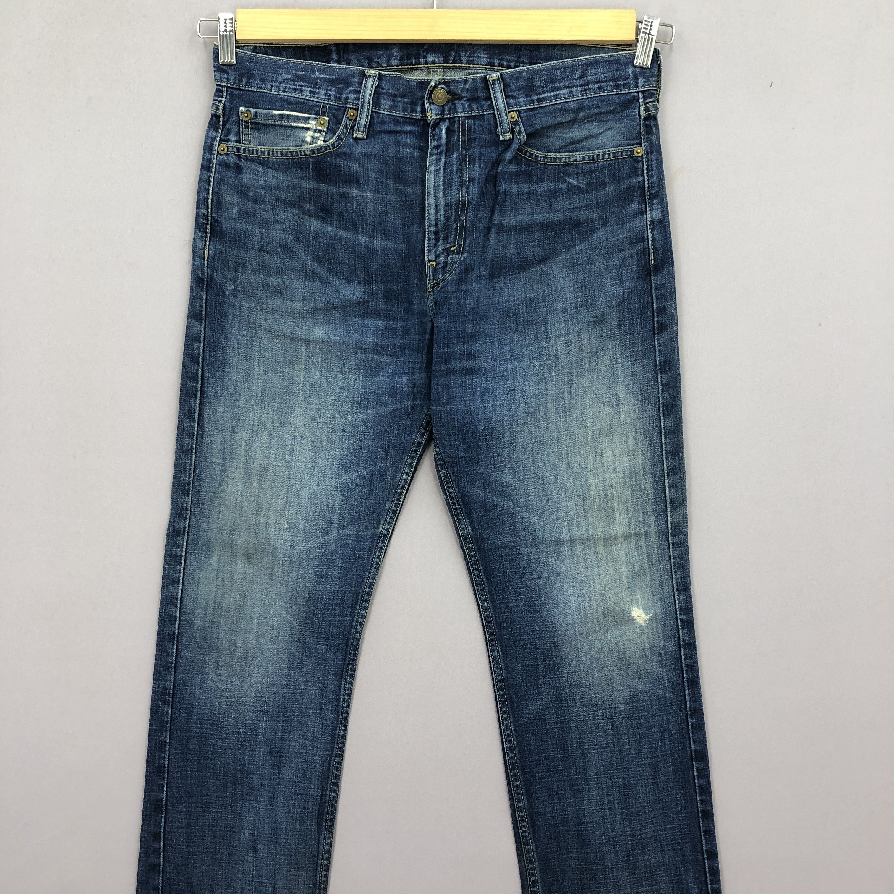 Levi's Vintage Y2K Levis Blue Jeans Denim Pants BS47146 Size US 34 / EU 50 - 3 Thumbnail