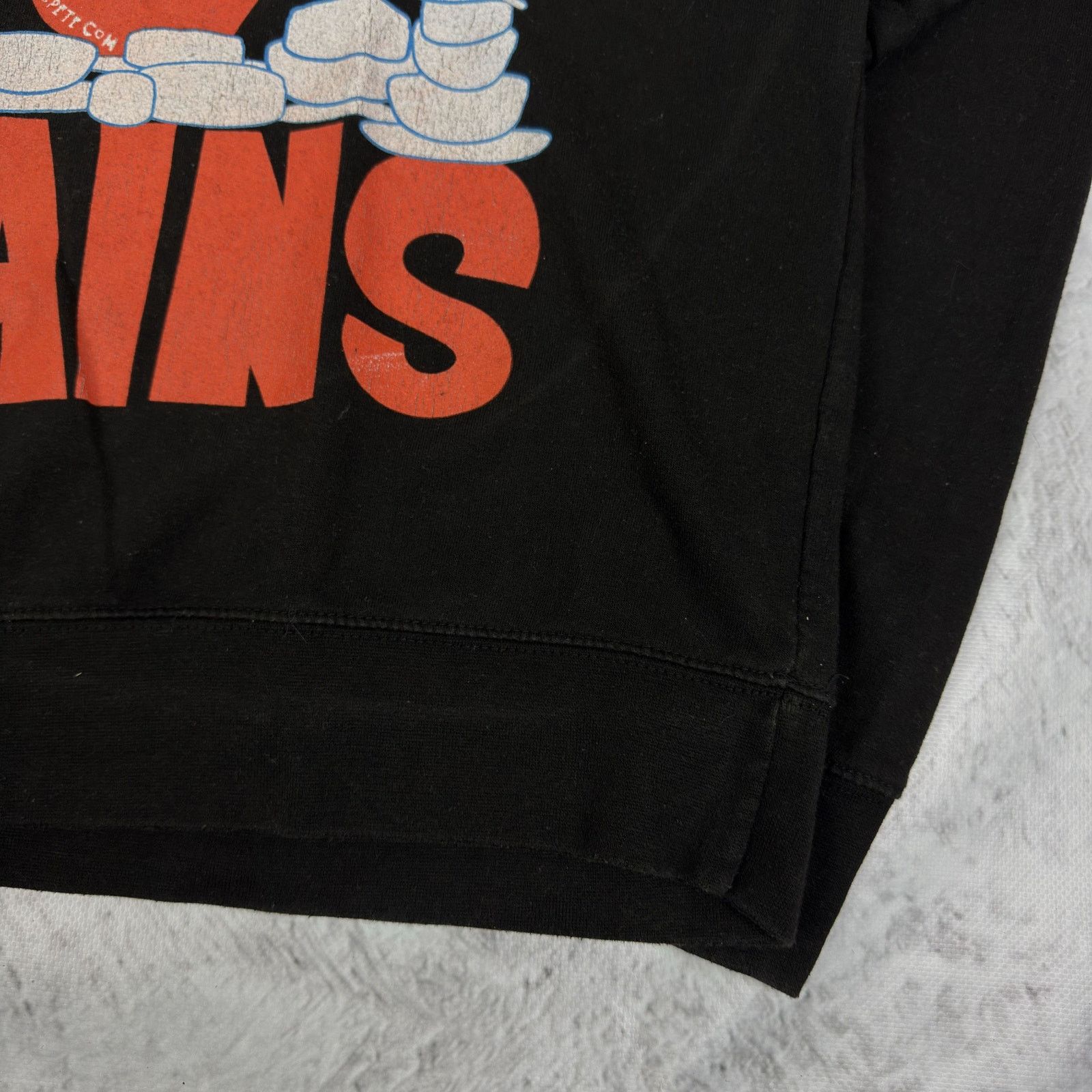 Anime Delta Fleece Men's Black Orange Goku Gains Crewneck M Size US M / EU 48-50 / 2 - 8 Thumbnail