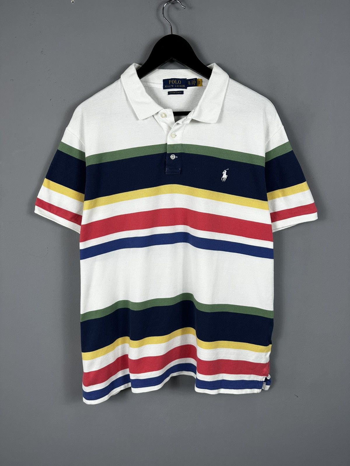 Vintage Polo Ralph Lauren Vintage Polo T-Shirt Size US XL / EU 56 / 4 - 1 Thumbnail