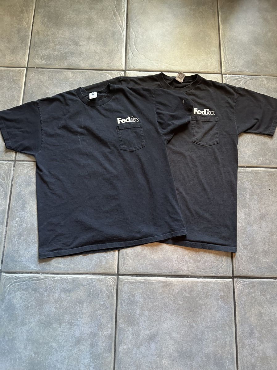 Vintage VINTAGE 1990S FEDEX T-SHIRT Size US XL / EU 56 / 4 - 1 Thumbnail