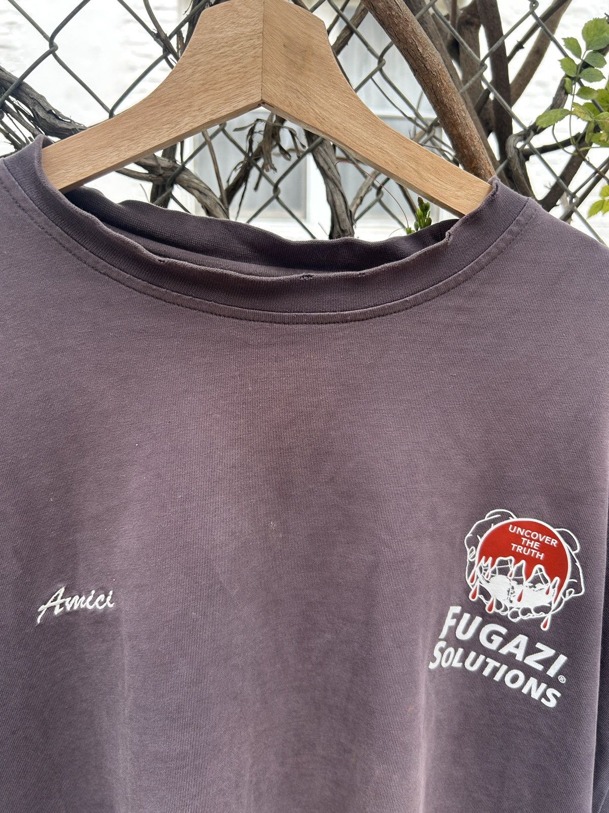 Fugazi fugazi amici tee (trevor signed) Size US L / EU 52-54 / 3 - 3 Thumbnail