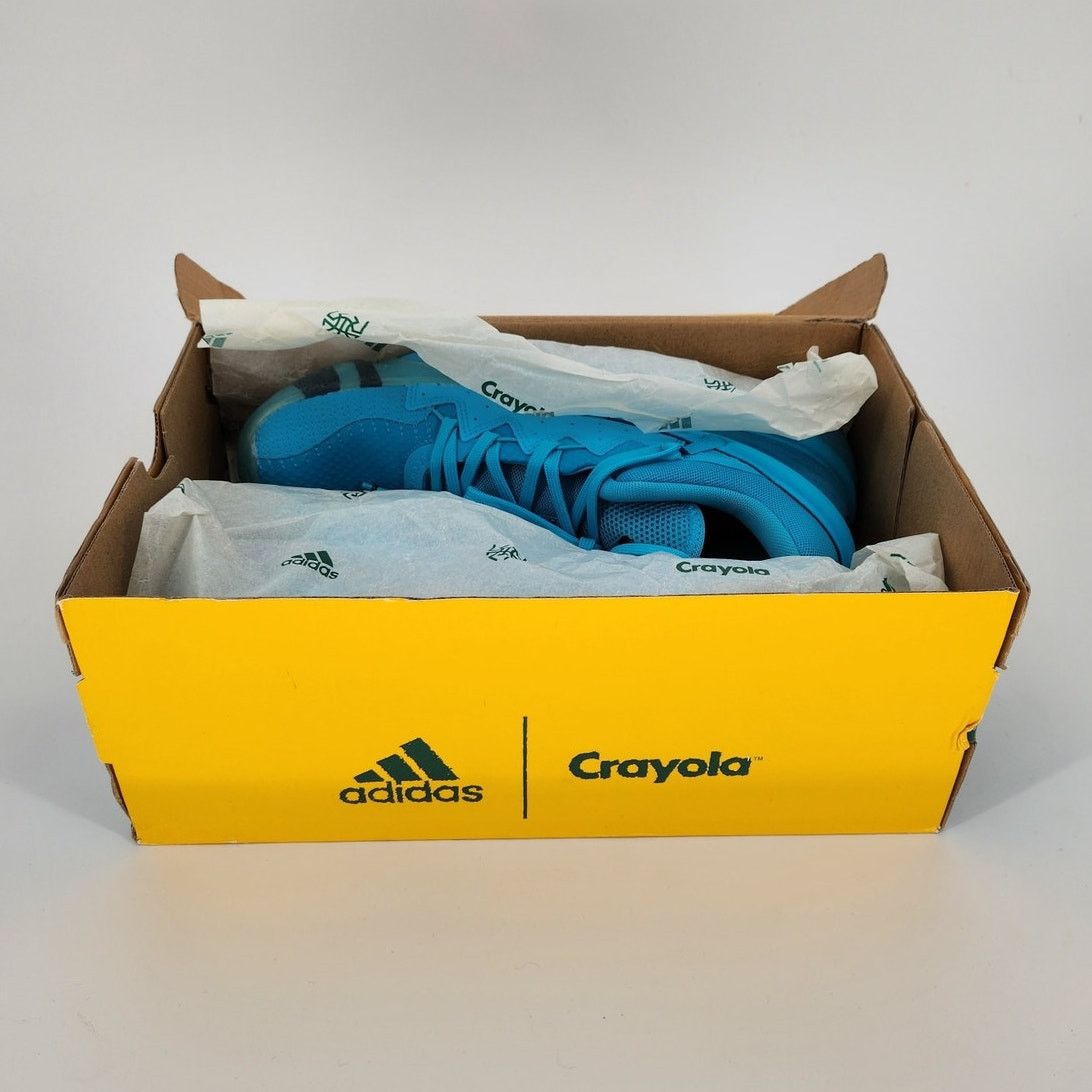 Adidas Adidas D.O.N. Issue 2 Crayola Signal Cyan Sky Blue Sneaker 9 Size US 9 / EU 42 - 12 Thumbnail