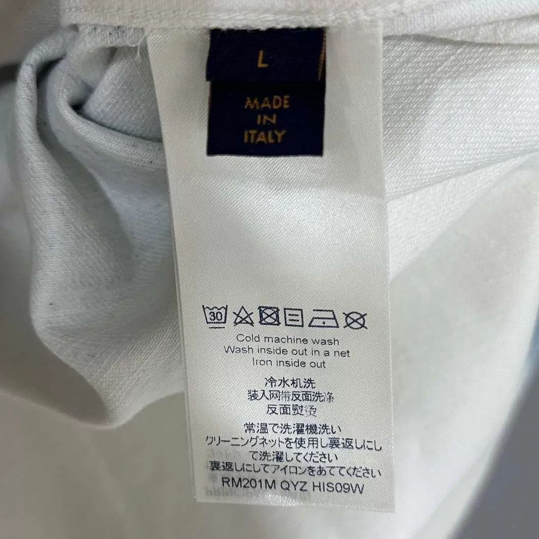 Louis Vuitton LV Blue/White Star Denim Jkt L 99 New Collar Yellow Size US L / EU 52-54 / 3 - 6 Thumbnail
