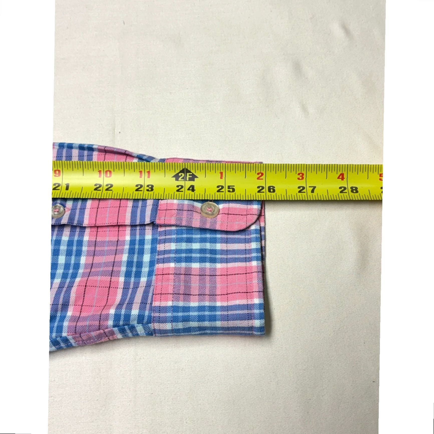 Vineyard Vines Vineyard Vines Slim Fit Shirt Mens Large Plaid Button-Down Long Sleeve Whale Logo Cotton Blend Spandex Size US L / EU 52-54 / 3 - 8 Thumbnail