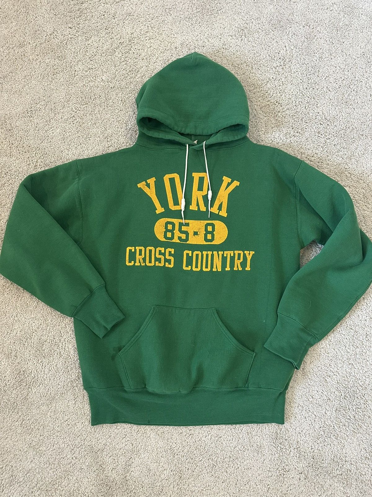 Russell Athletic RUSSELL ATHLETIC Vintage 80s Double Face hoodie Green Size US L / EU 52-54 / 3 - 1 Thumbnail