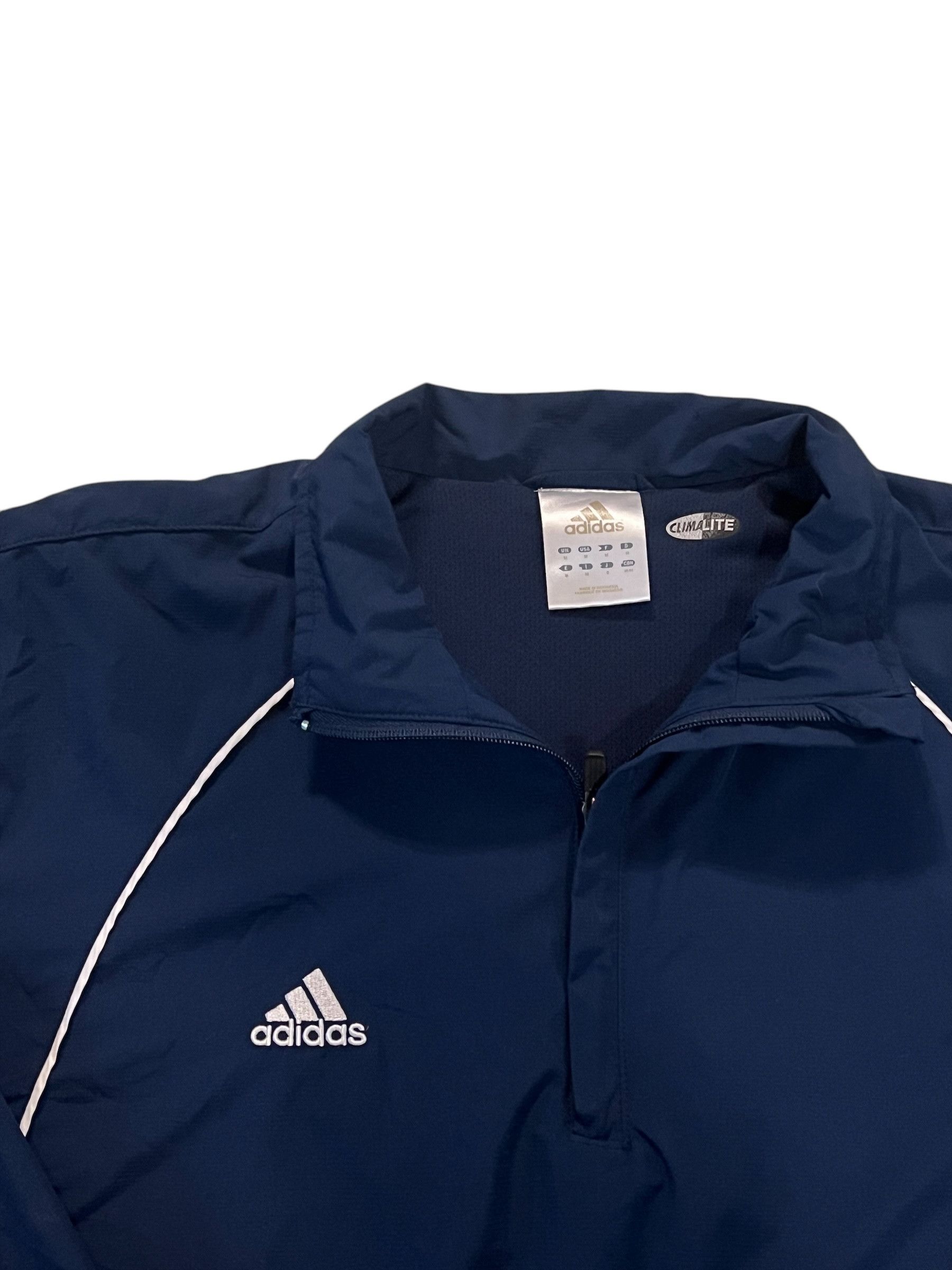 Adidas Adidas Climalite Pullover Size M Blue 1/4 Zip Size US M / EU 48-50 / 2 - 4 Thumbnail