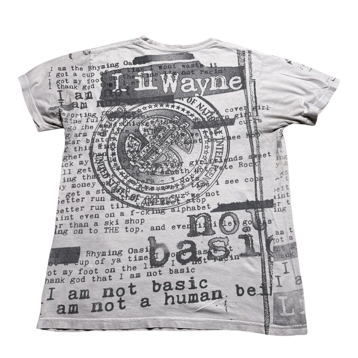 Other Vintage Lil Wayne I Am Not Human Being AOP T Shirt Men's L Size US L / EU 52-54 / 3 - 7 Thumbnail