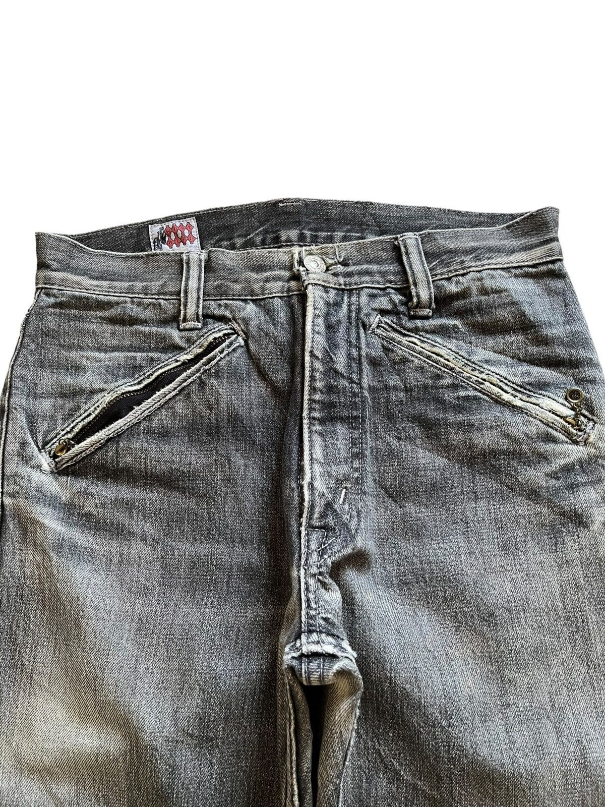 WEST RIDE Vintage Japanese Westride Selvedge Talon Zipper Biker Jeans Size US 28 / EU 44 - 6 Thumbnail